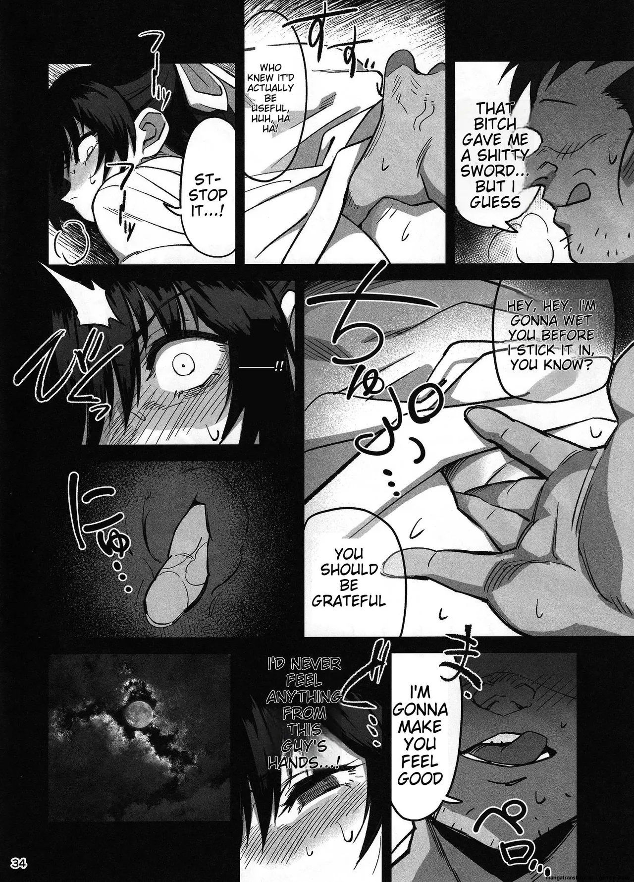 (C106) [Dokudami (Okita Ababa)]Manadeshi ga Touzoku ni Netorareta Hanashi + Paper C106[English] Page 30