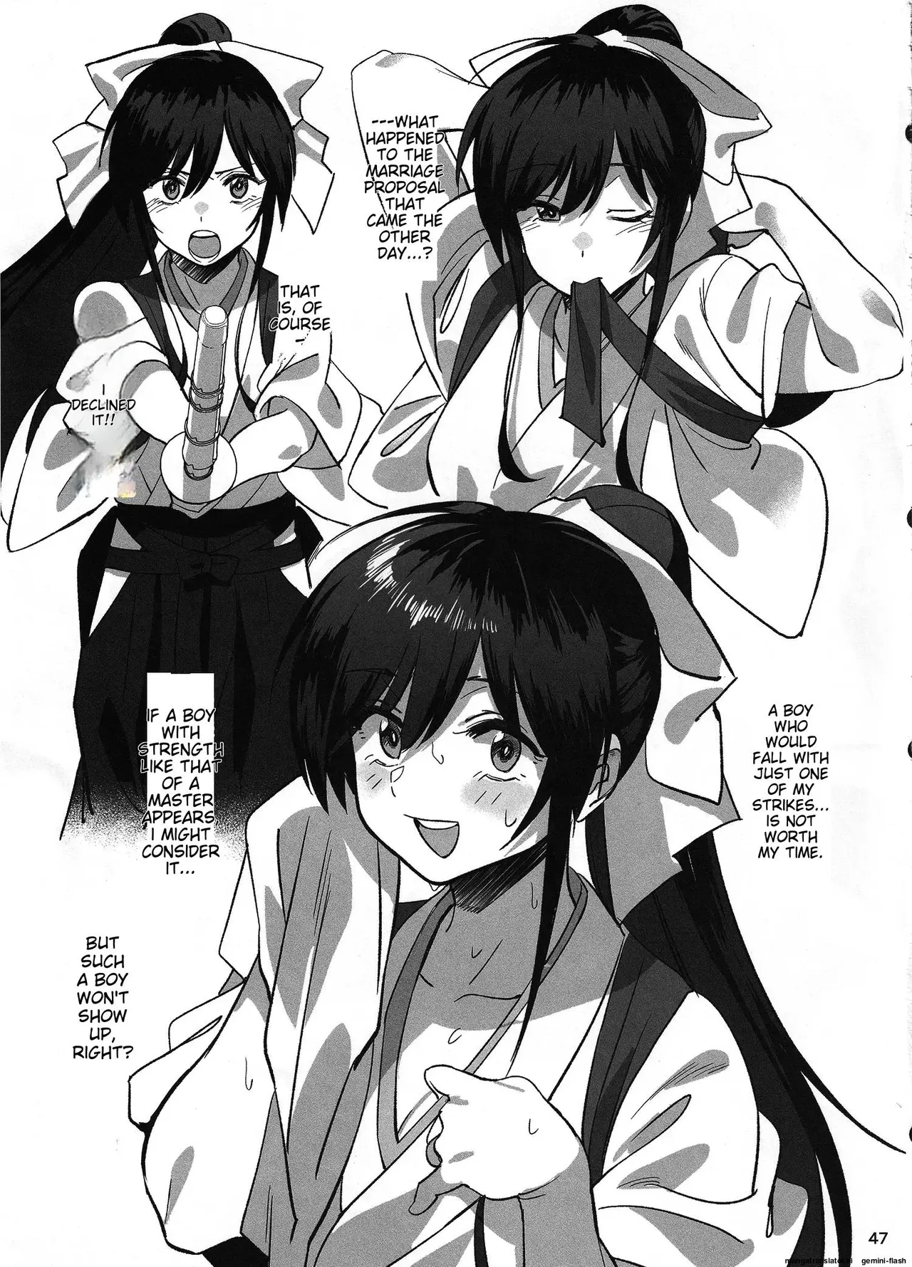 (C106) [Dokudami (Okita Ababa)]Manadeshi ga Touzoku ni Netorareta Hanashi + Paper C106[English] Page 43
