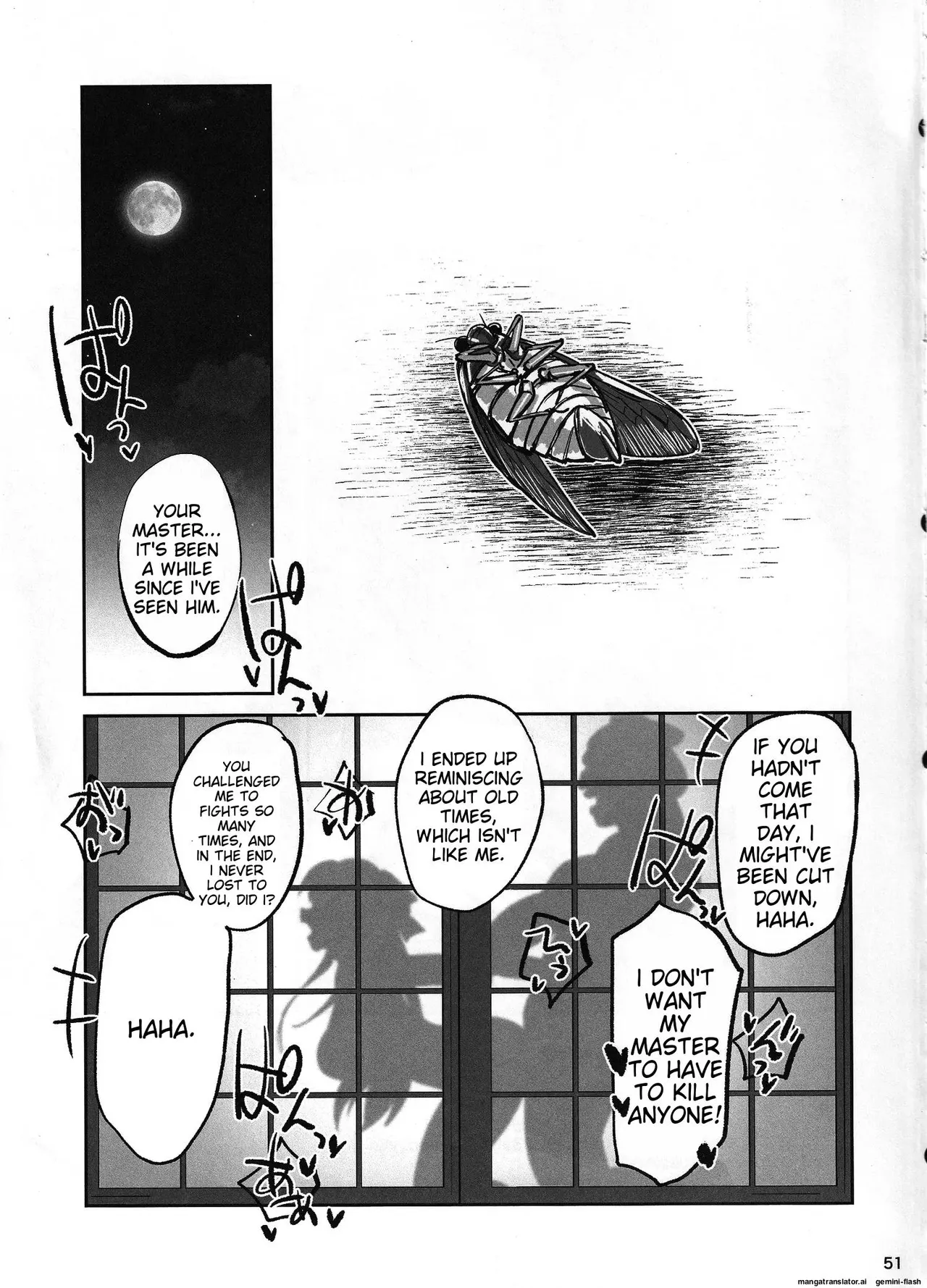 (C106) [Dokudami (Okita Ababa)]Manadeshi ga Touzoku ni Netorareta Hanashi + Paper C106[English] Page 47