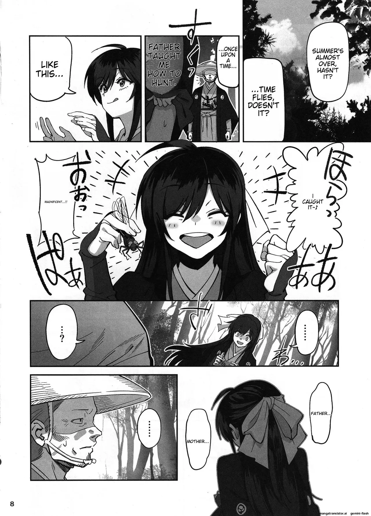 (C106) [Dokudami (Okita Ababa)]Manadeshi ga Touzoku ni Netorareta Hanashi + Paper C106[English] Page 4