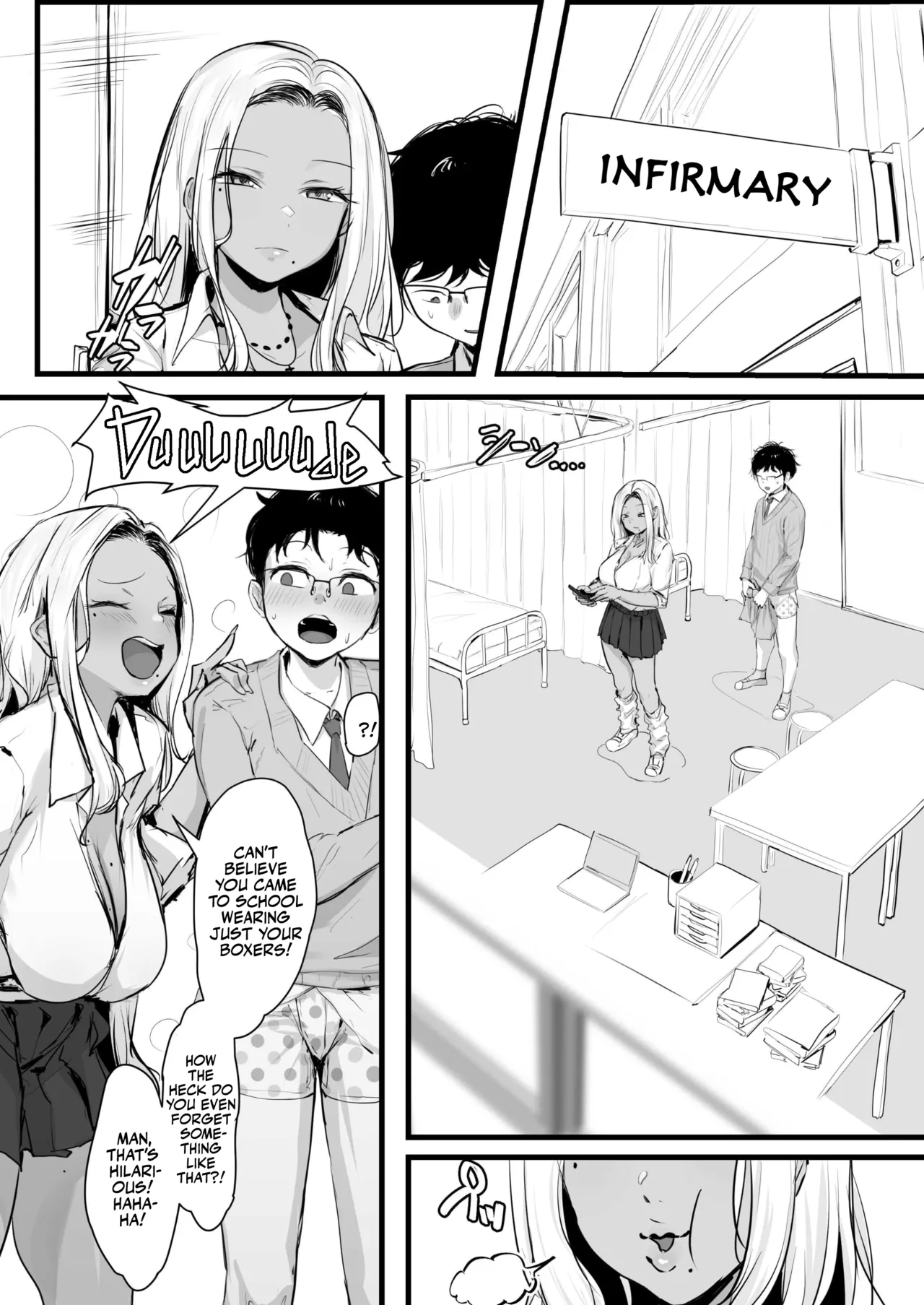 [Punipunikan@T Landolt]Gal no Kondou-san | Gyaru Kondou-san[English] [Team Rabu2] Page 8