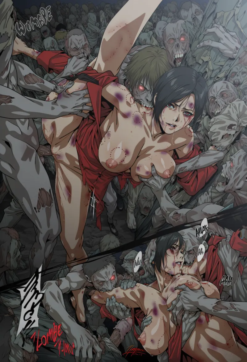 Too Many Zombies![AI Generated] Page 127