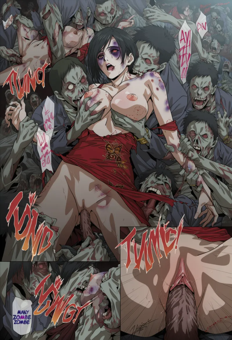 Too Many Zombies![AI Generated] Page 154