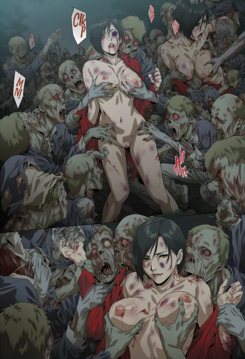 Too Many Zombies![AI Generated] Page 158