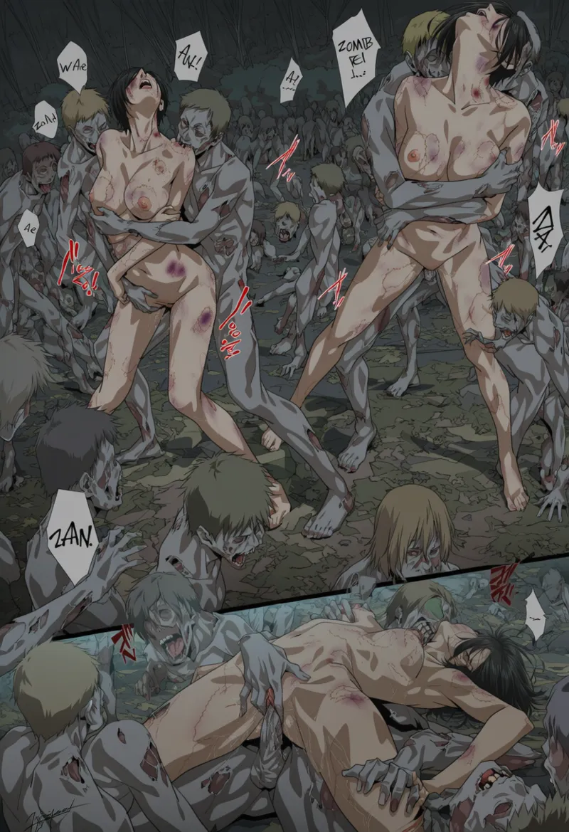Too Many Zombies![AI Generated] Page 160