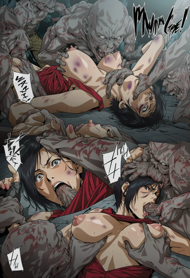 Too Many Zombies![AI Generated] Page 41