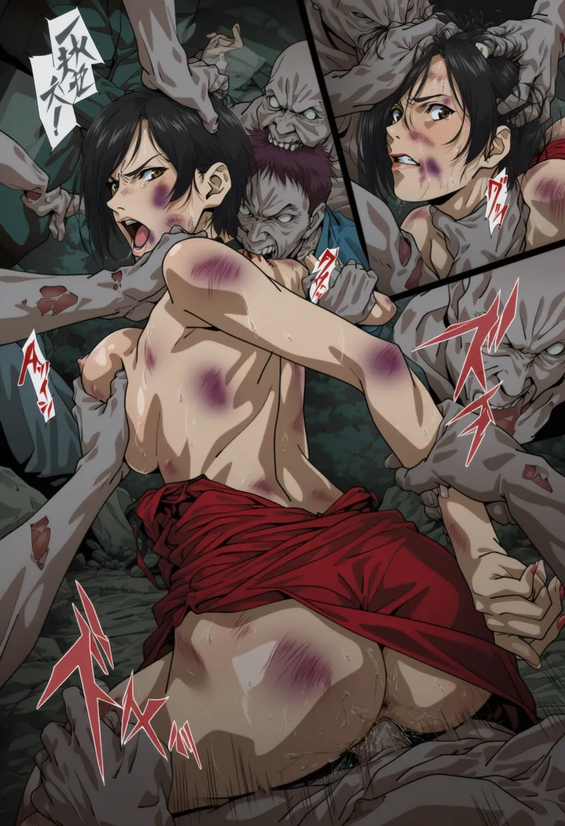 Too Many Zombies![AI Generated] Page 51