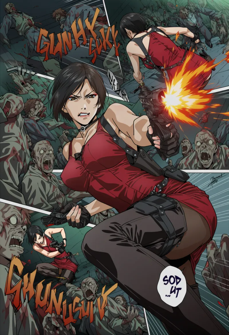 Too Many Zombies![AI Generated] Page 6