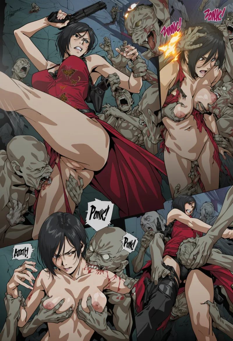 Too Many Zombies![AI Generated] Page 8