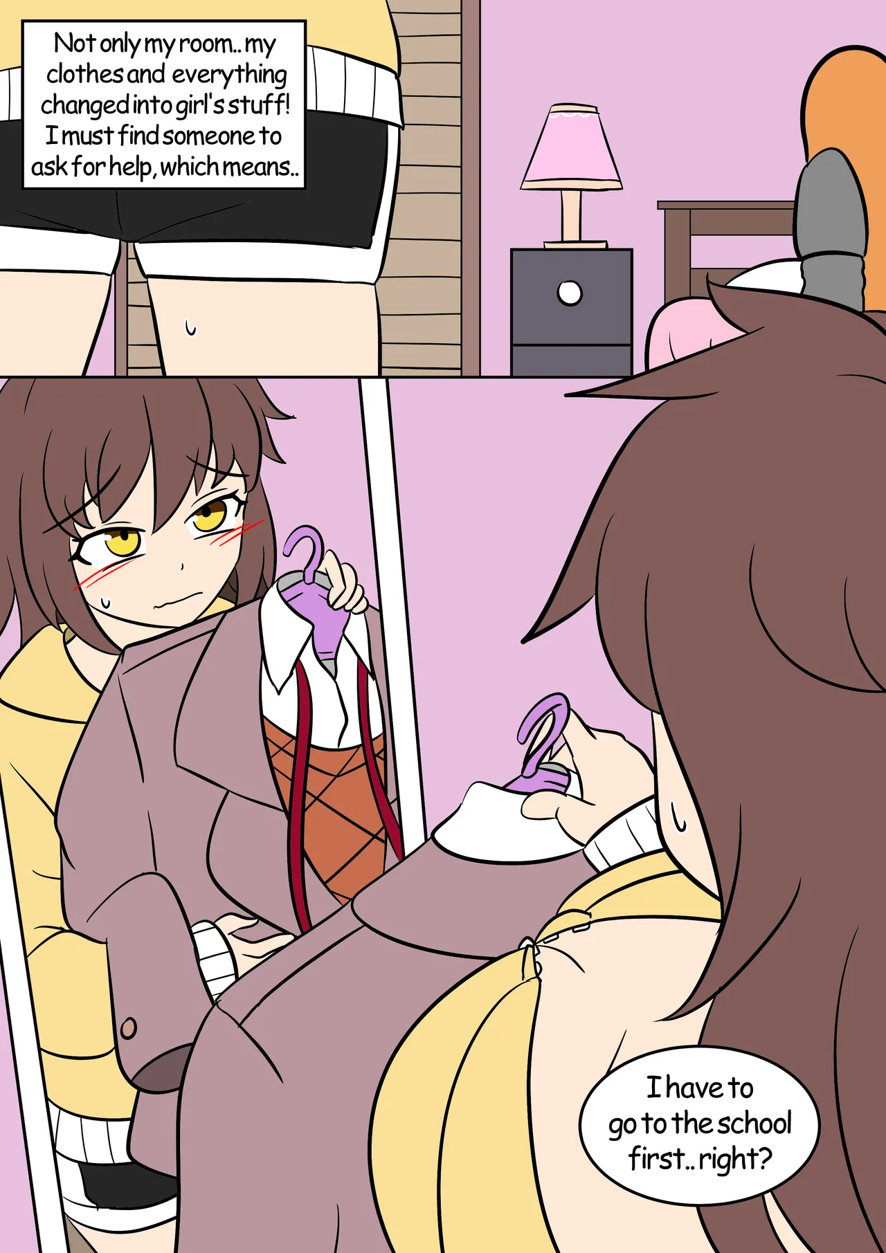 [Vel]Gender Change(Doki Doki Literature Club!) [English] Page 5