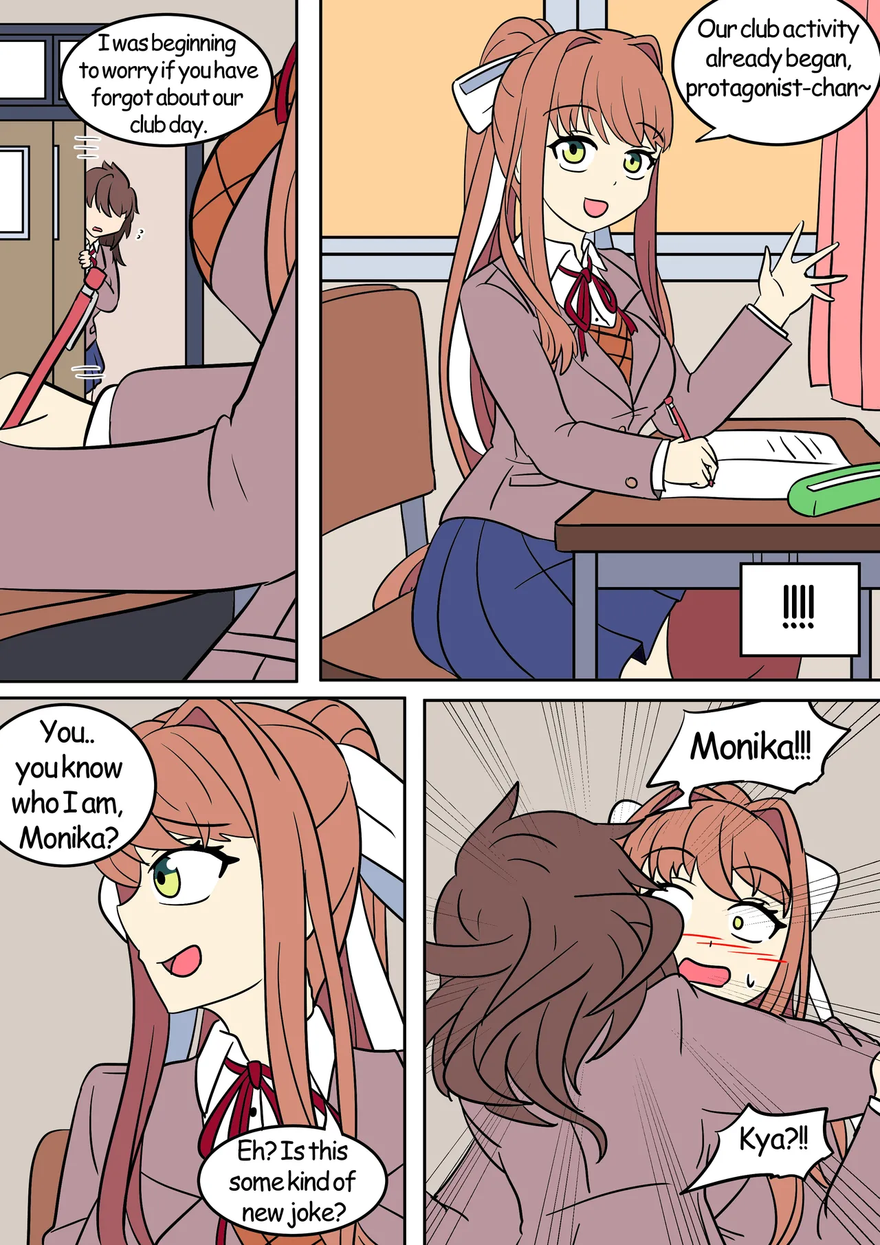 [Vel]Gender Change(Doki Doki Literature Club!) [English] Page 7