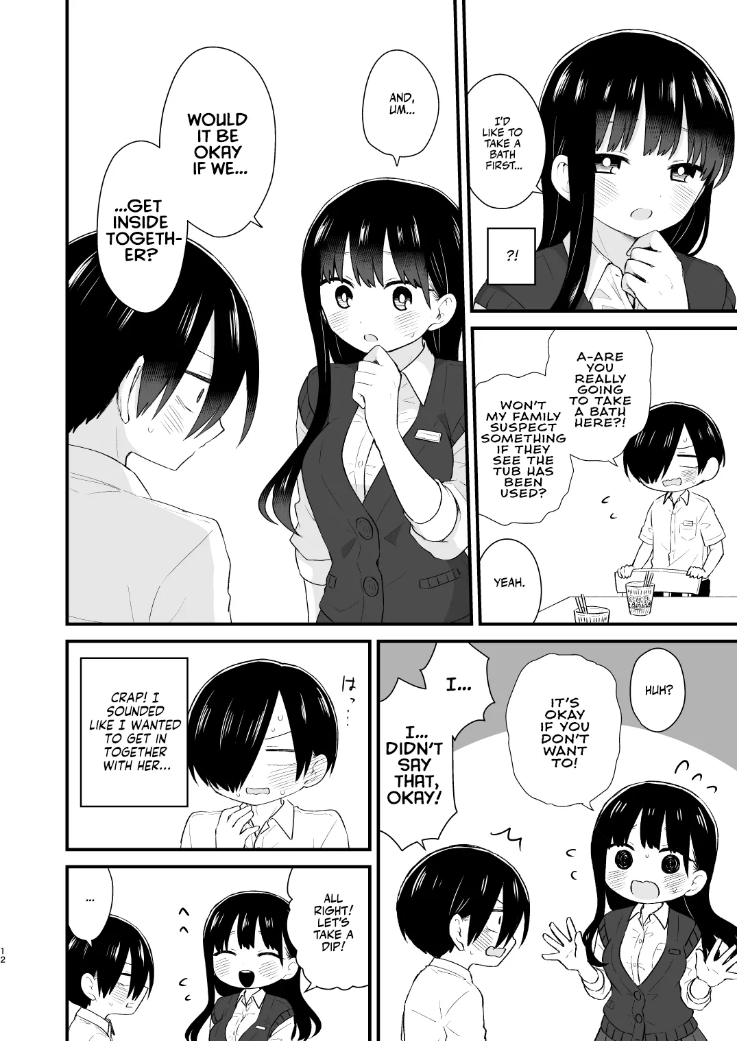 [roze (Yamase Zenn)]Bokura wa Mirai no Sasowareru | Dating at Home With Marriage in Mind(Boku no Kokoro no Yabai Yatsu) [English] [Team Rabu2] [Digital] Page 11