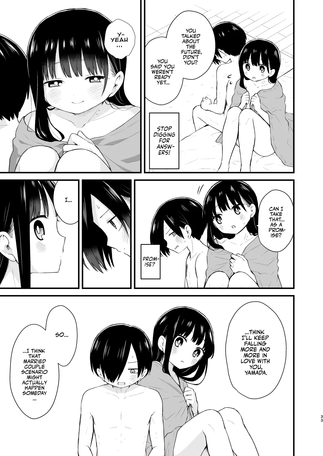 [roze (Yamase Zenn)]Bokura wa Mirai no Sasowareru | Dating at Home With Marriage in Mind(Boku no Kokoro no Yabai Yatsu) [English] [Team Rabu2] [Digital] Page 32