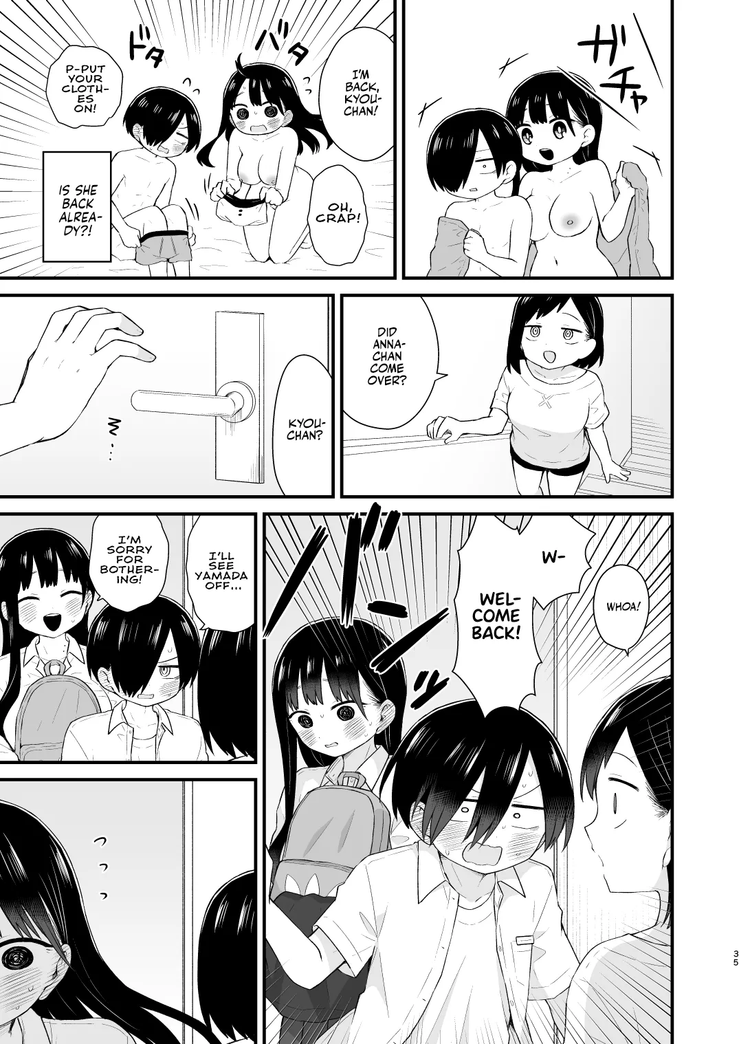 [roze (Yamase Zenn)]Bokura wa Mirai no Sasowareru | Dating at Home With Marriage in Mind(Boku no Kokoro no Yabai Yatsu) [English] [Team Rabu2] [Digital] Page 34