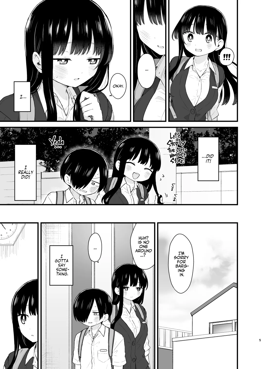 [roze (Yamase Zenn)]Bokura wa Mirai no Sasowareru | Dating at Home With Marriage in Mind(Boku no Kokoro no Yabai Yatsu) [English] [Team Rabu2] [Digital] Page 4