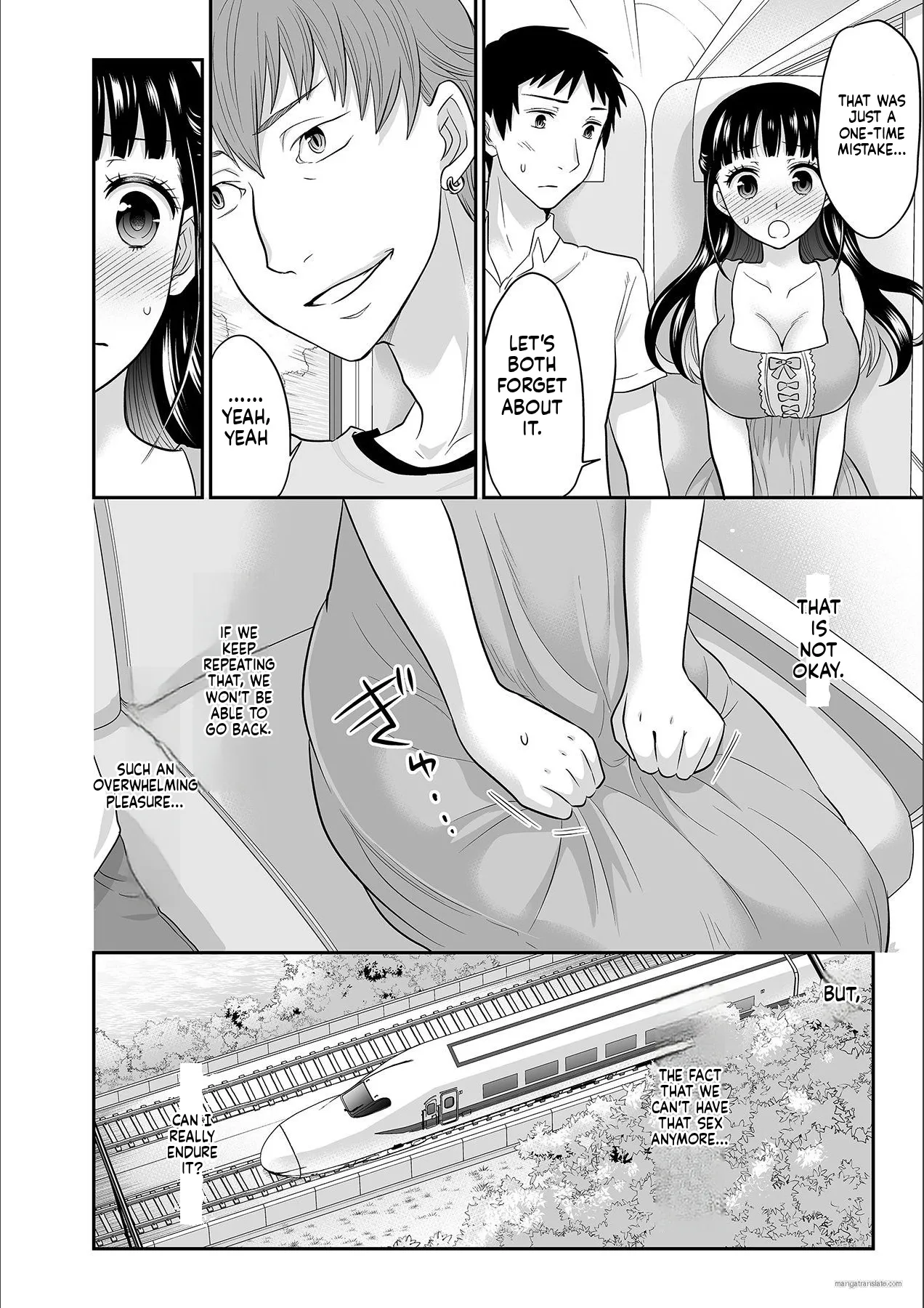 [Rojiro]Kare to no Sex ja Ikenai kara... Atashi no Koko ni Irete Hoshii no... English VP 5 Page 24
