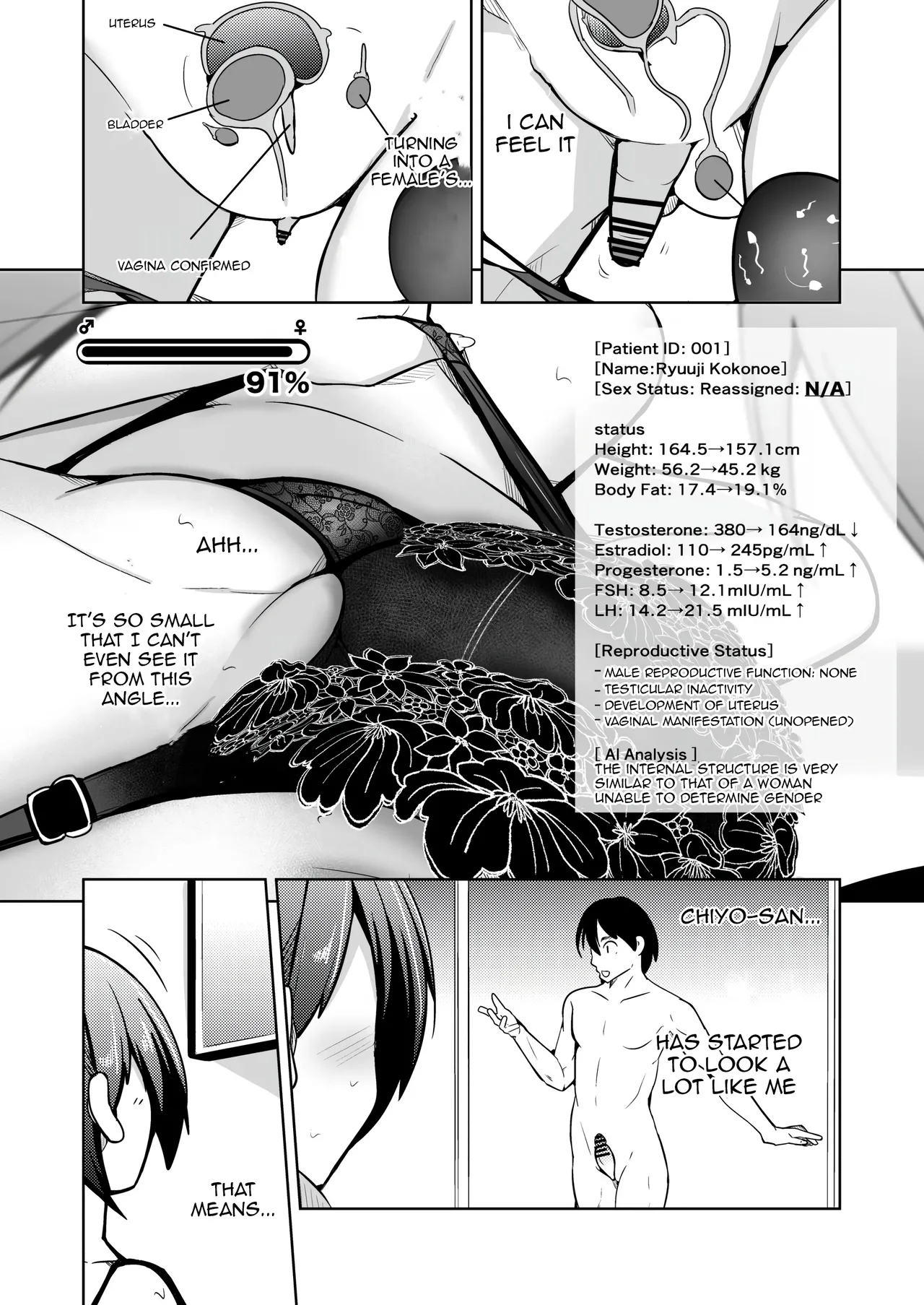 [Iwashita Shoten (Iwashita)]Chitsunai Shasei Suru Tabi ni Tagai no Youso ga Irekawatte Iku Hanashi[English] [Tenuous Scans] Page 19