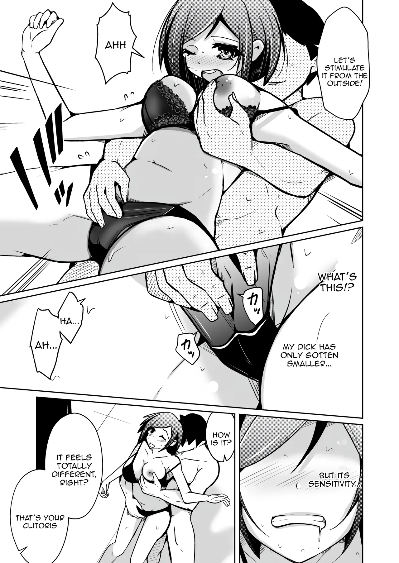[Iwashita Shoten (Iwashita)]Chitsunai Shasei Suru Tabi ni Tagai no Youso ga Irekawatte Iku Hanashi[English] [Tenuous Scans] Page 25