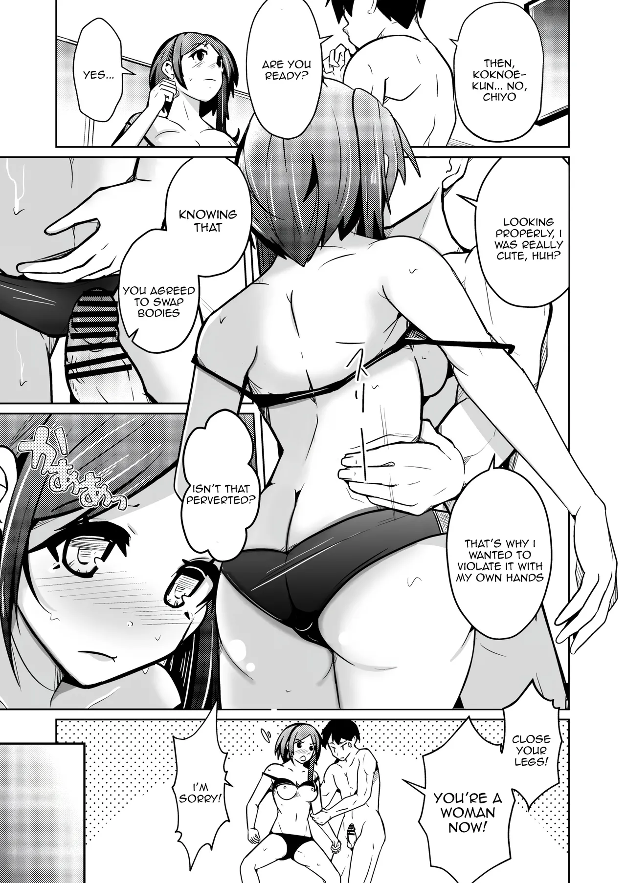 [Iwashita Shoten (Iwashita)]Chitsunai Shasei Suru Tabi ni Tagai no Youso ga Irekawatte Iku Hanashi[English] [Tenuous Scans] Page 29