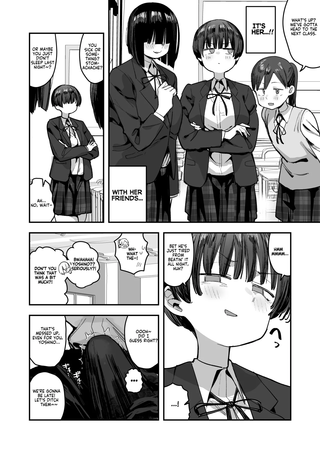 [Anon 2-okunen]Bokutachi, Seiheki Friend. ~Onna Tomodachi no Aidokusho wa Ore no Daisuki na 'Chin Kagi Ero Manga' deshita~ Zenpen | My best friend was into the "cock-sniffing doujin" that I love! And now we're pervy sex friends! Part 1(No glasses) [English] [KM_42] Page 31