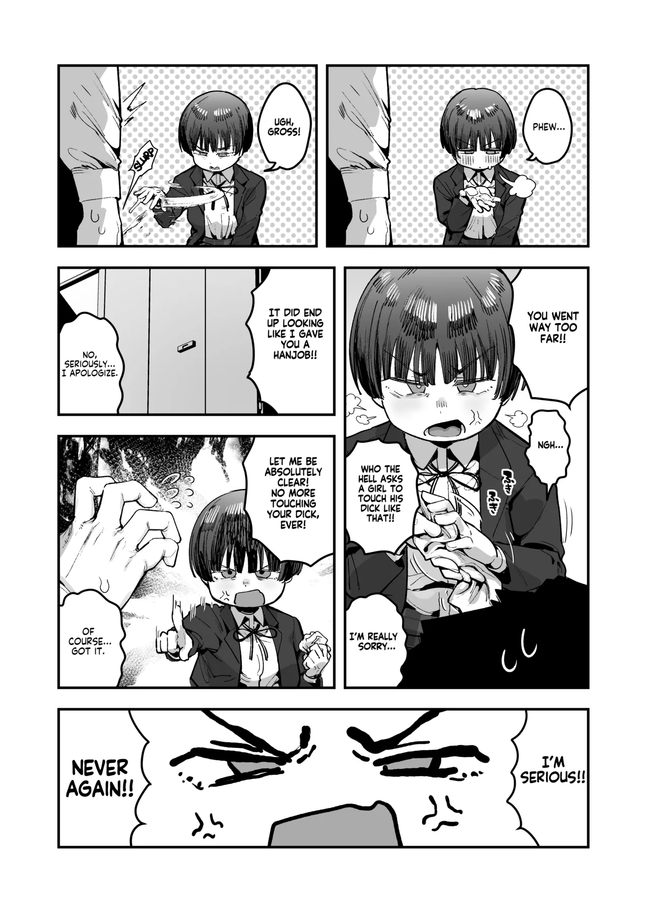 [Anon 2-okunen]Bokutachi, Seiheki Friend. ~Onna Tomodachi no Aidokusho wa Ore no Daisuki na 'Chin Kagi Ero Manga' deshita~ Zenpen | My best friend was into the "cock-sniffing doujin" that I love! And now we're pervy sex friends! Part 1(No glasses) [English] [KM_42] Page 43