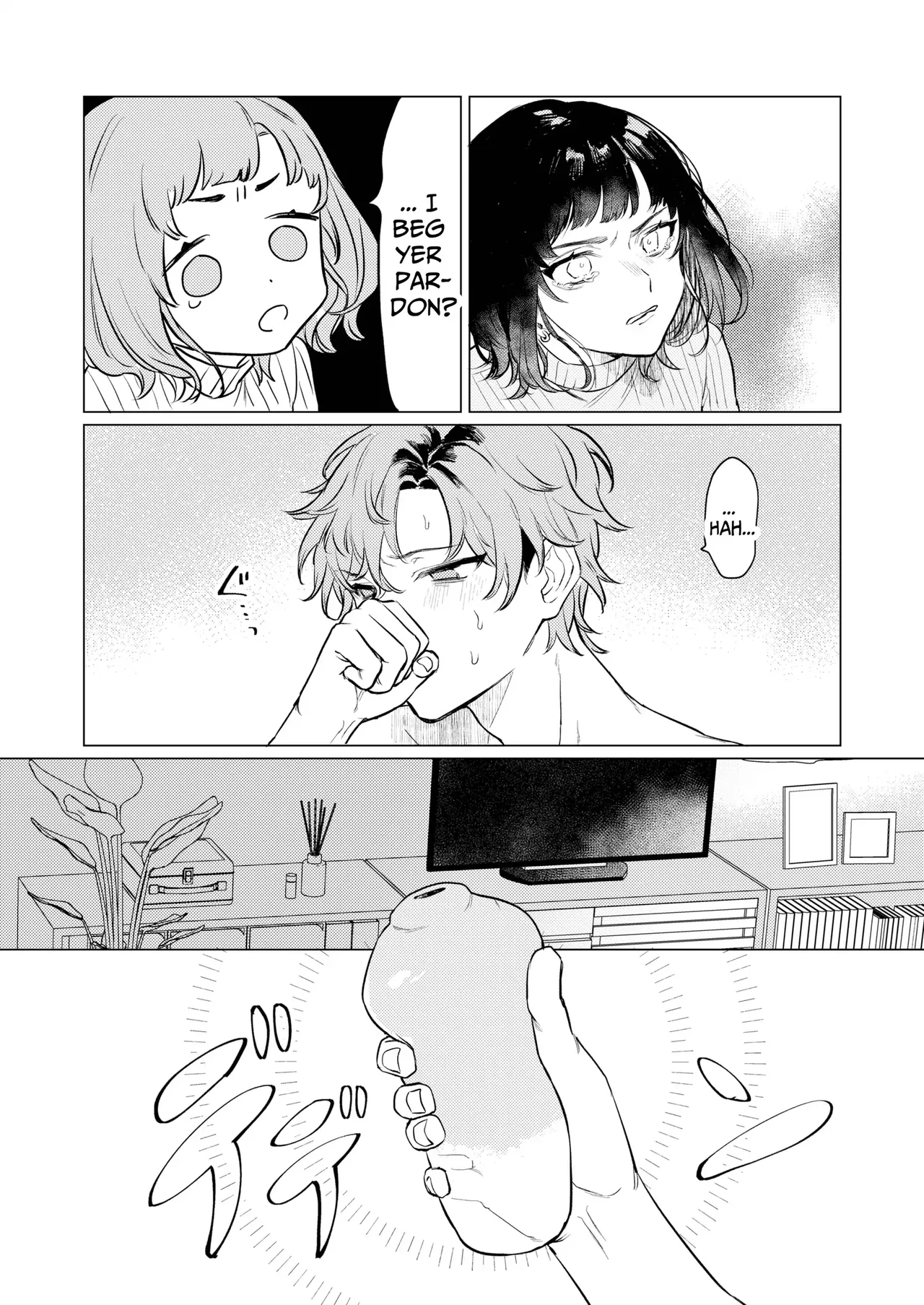 [THE WAIDAN (Sugino, Yasuda Meshimeshi)]Onaho nanka ni makehen mon! | I Ain't Losin' To Some Cock Sleeve![English] [Nameless] [Digital] Page 12