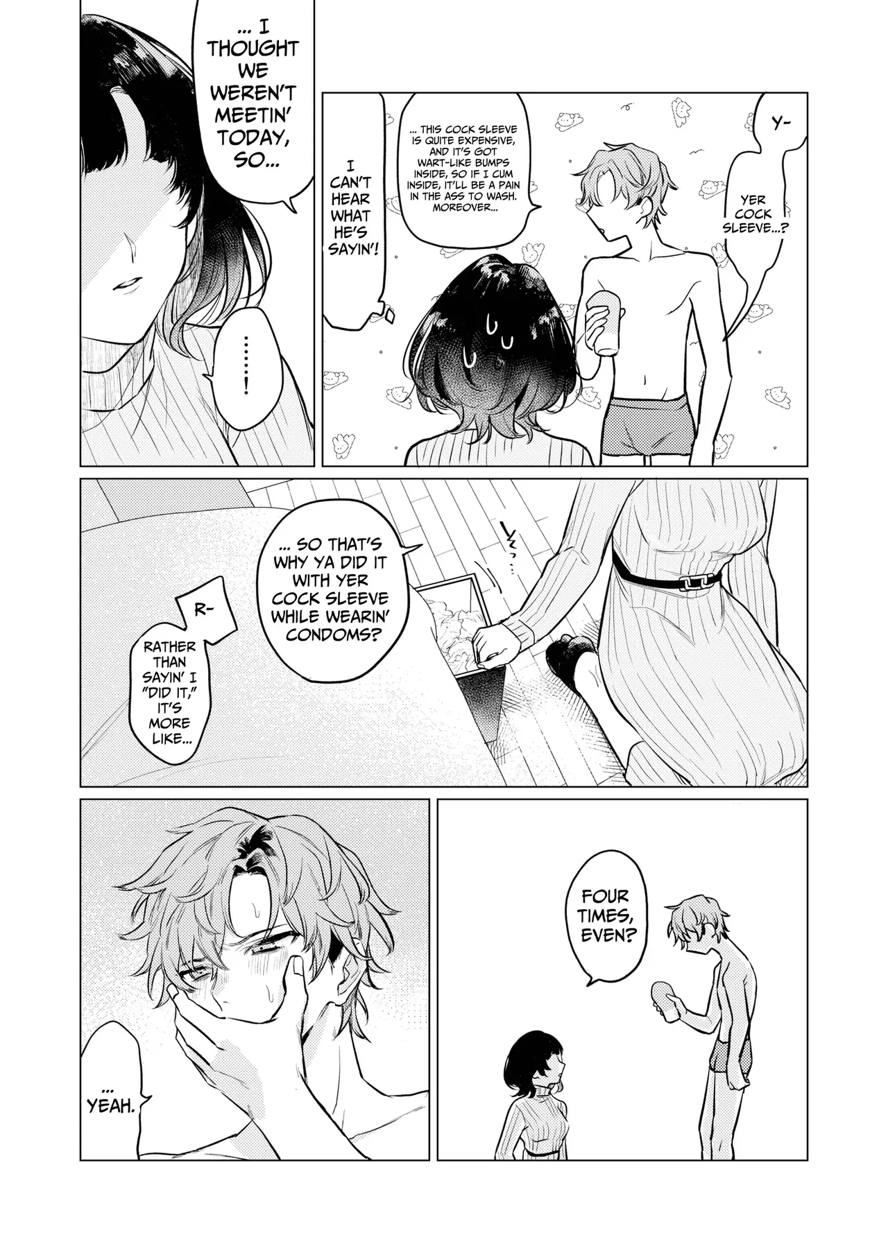 [THE WAIDAN (Sugino, Yasuda Meshimeshi)]Onaho nanka ni makehen mon! | I Ain't Losin' To Some Cock Sleeve![English] [Nameless] [Digital] Page 13