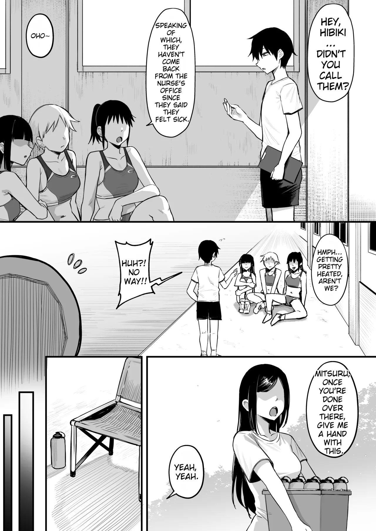 [Nazunasoft (Katsura Harufumi)]Rikujoubu no Boyish na Osananajimi ga suru Dare ni mo Ienai Koto | The Secret Activity of My Boyish Childhood Friend from the Track Team[English] [MTL] Page 8