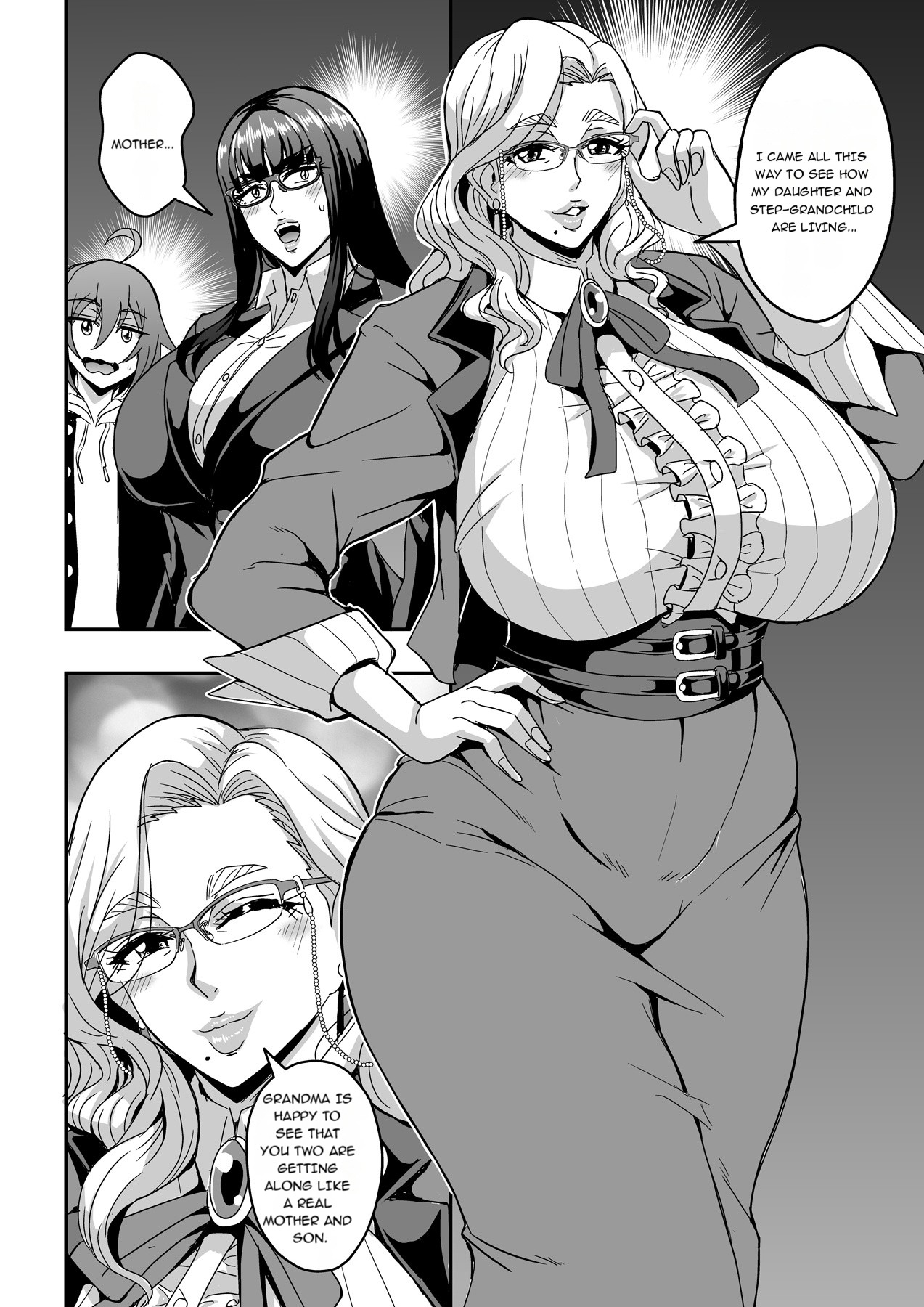 [MEAN MACHINE (Mifune Seijirou)]Kyoushi to Mama to Koibito no Kao[Digital] [English] [m00ngato] Page 56