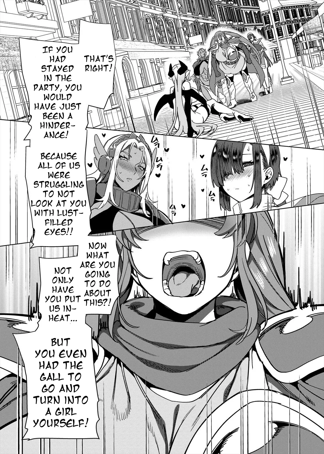 [Hawk Bit (Kouji)]The TS Succubus Banished from the Party Fails at Revenge[Morbin] Page 36