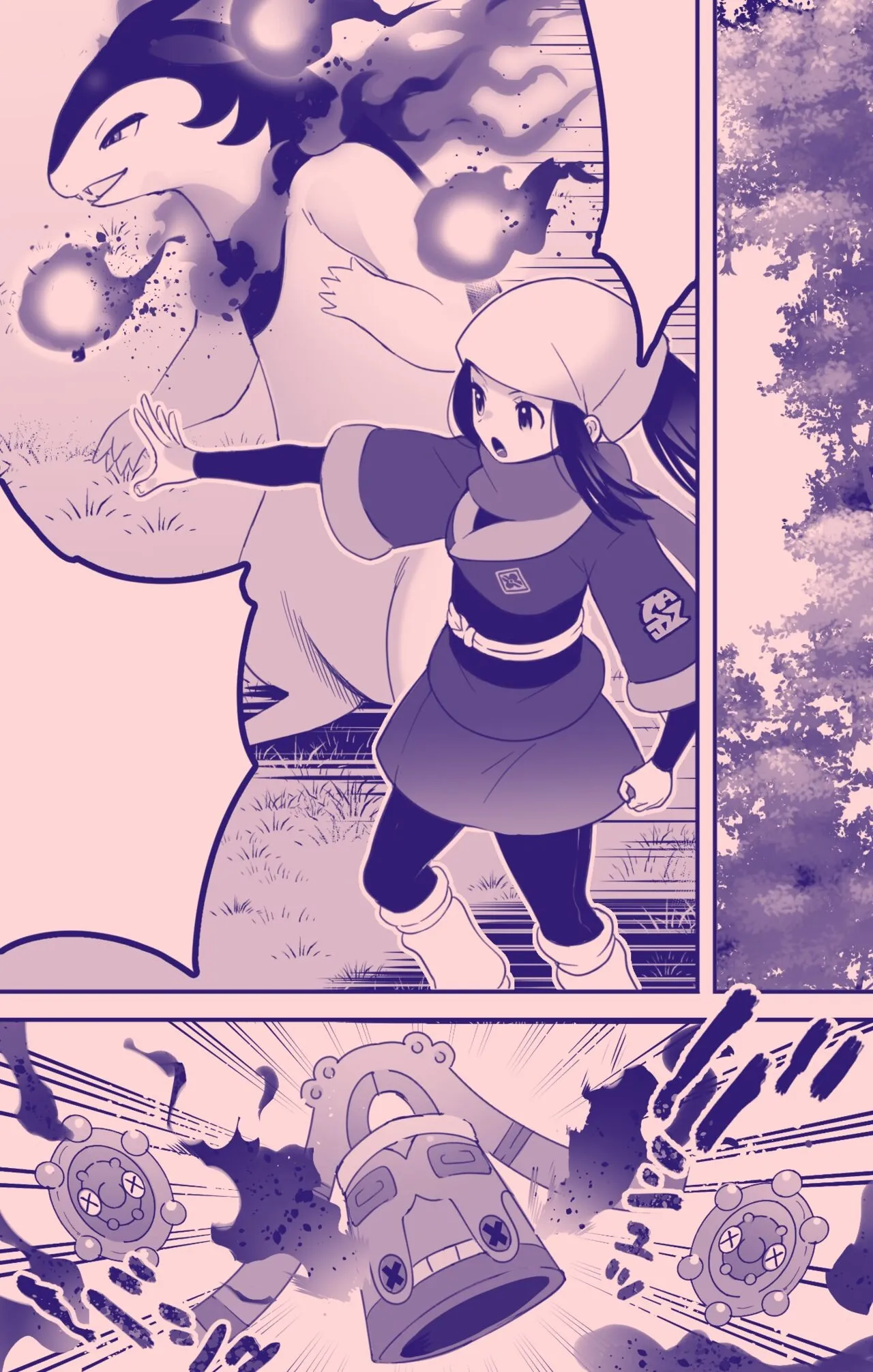 [Kaniku]Hisui Bakphoon x Shou Manga(Pokémon Legends: Arceus) [English] [VGT13] Page 1