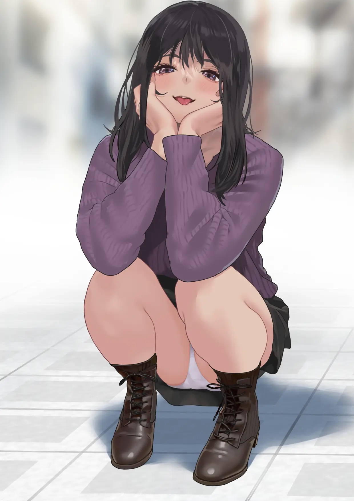 [Hamitei (Hami DMG)]Ecchi na Kanojo to Ichaicha Date | 和涩涩的女友卿卿我我的约会[Chinese] [Chris个人机翻] Page 61