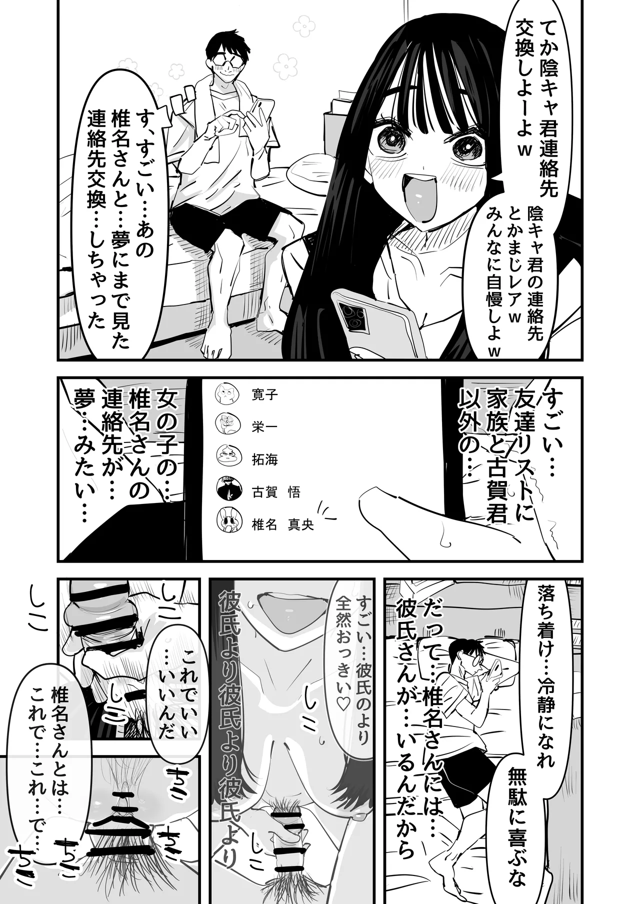 [Ano Hi (Aweida)]Chotto Matte w Kareshi no Chinchin Yori InCha-kun no Chinchin no Hou ga Kimochi Iin da kedo w 2 Page 22
