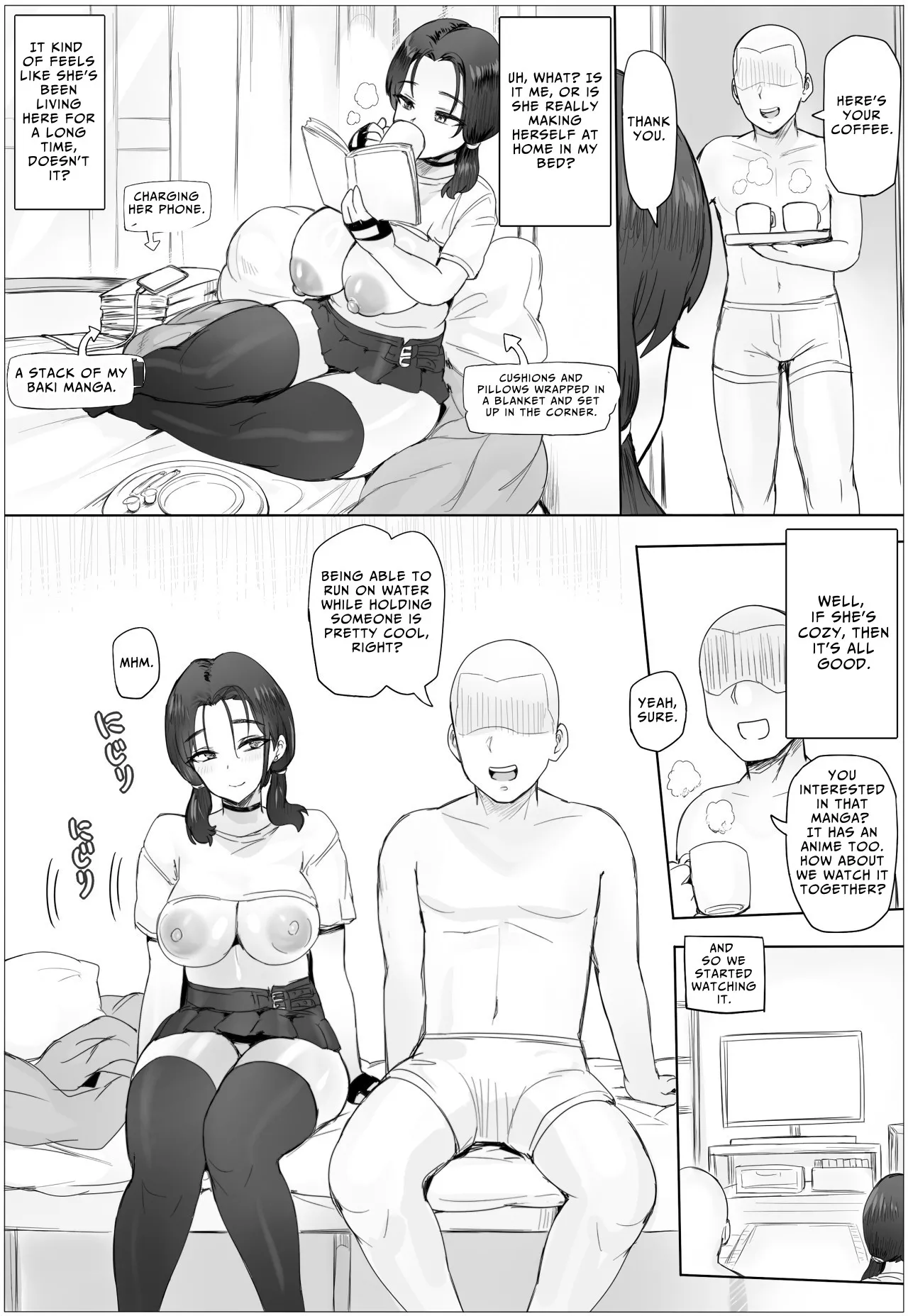 [Puranpuman]Chotto Horeppoi Ren-chan wa Kiss ga Suki | Easily Infatuated Ren Loves Kissing[English] {JIGECCHI} [Digital] Page 25