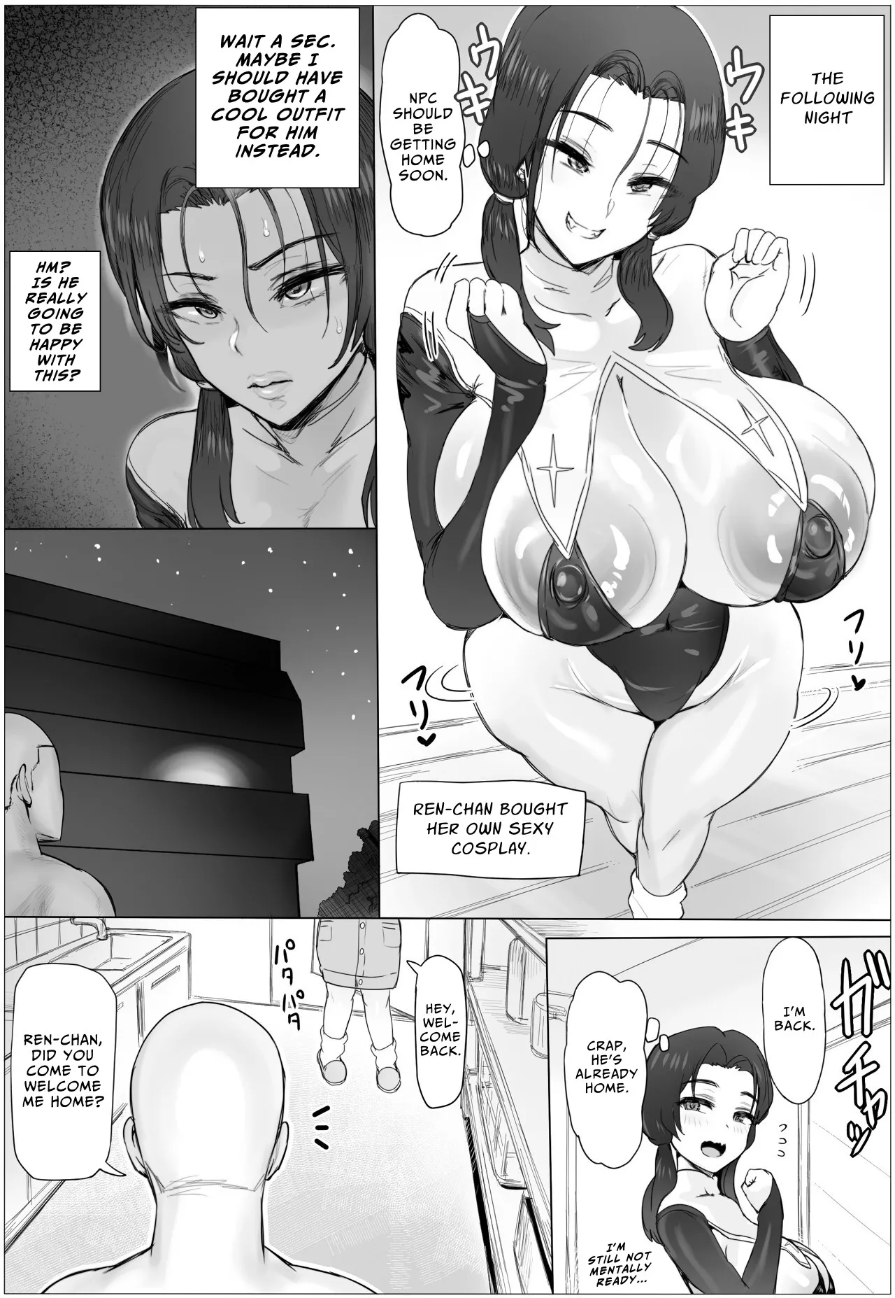 [Puranpuman]Chotto Horeppoi Ren-chan wa Kiss ga Suki | Easily Infatuated Ren Loves Kissing[English] {JIGECCHI} [Digital] Page 64