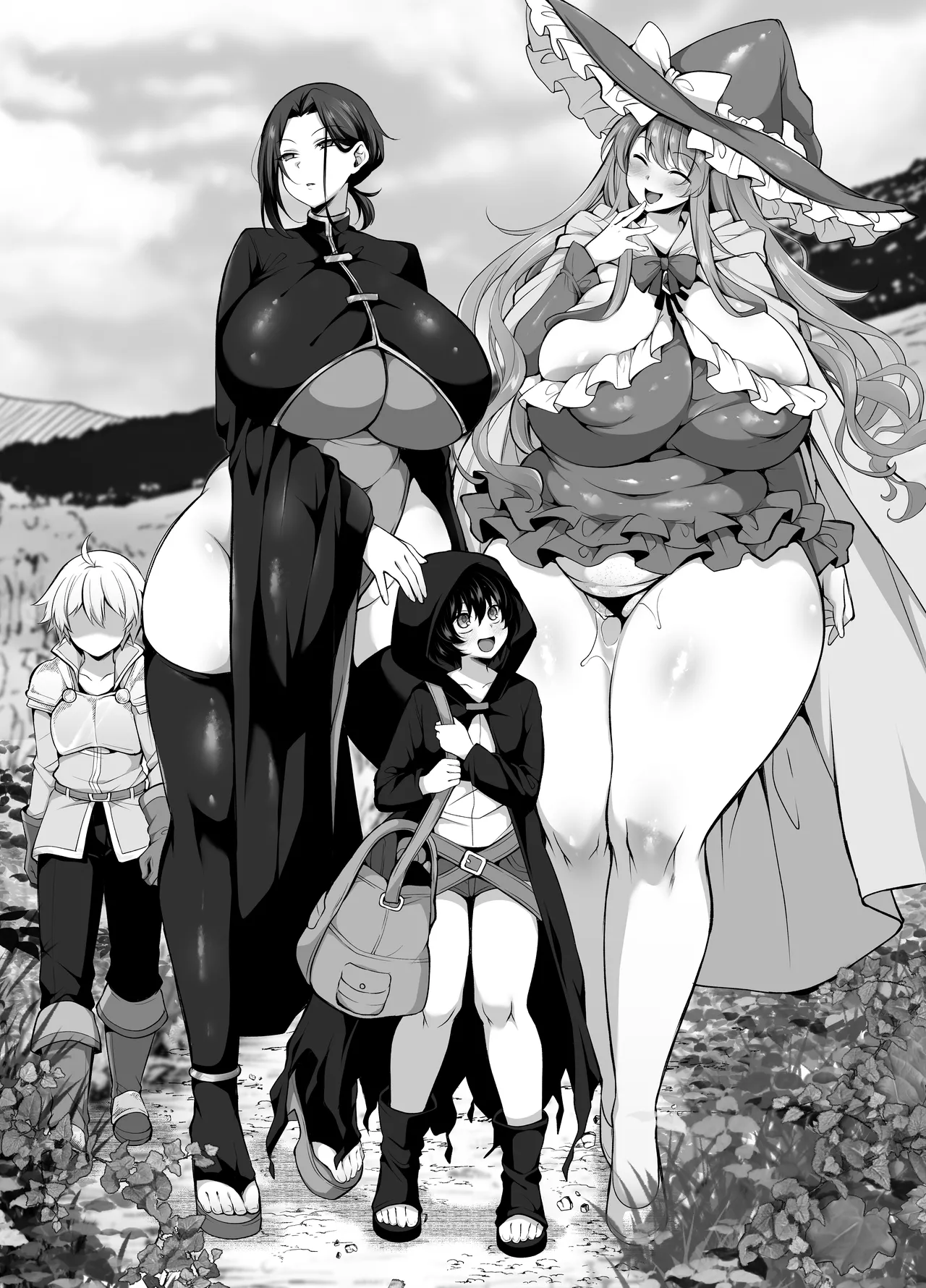 [Kimagure na Bakeneko (Jenigata)]Ubawareta Jinsei mo Otoko no Jishin mo Koigokoro mo Torimodoshite Saikyou Konyakusha-tachi to Sekai o Meguru Boukentan e[Chinese] [个人机翻] [Digital] Page 104