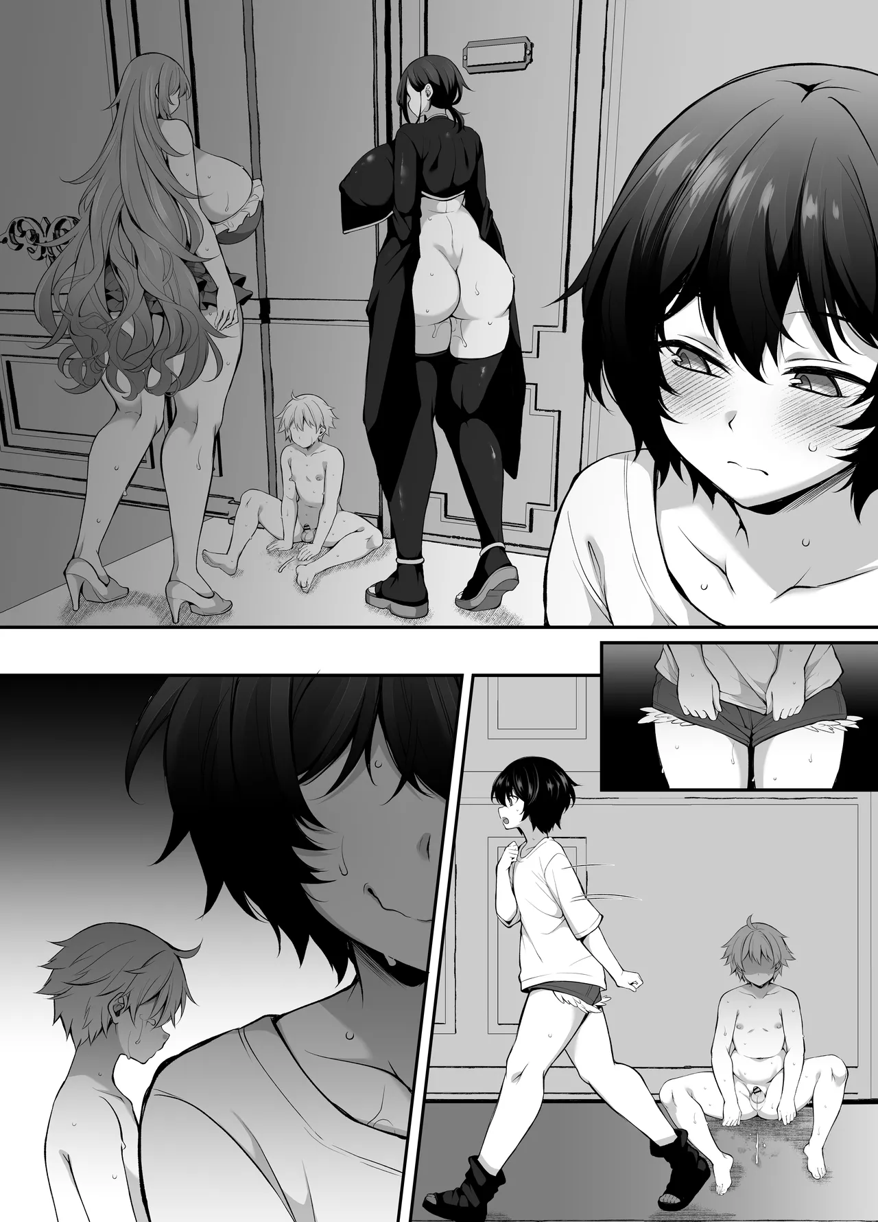 [Kimagure na Bakeneko (Jenigata)]Ubawareta Jinsei mo Otoko no Jishin mo Koigokoro mo Torimodoshite Saikyou Konyakusha-tachi to Sekai o Meguru Boukentan e[Chinese] [个人机翻] [Digital] Page 114
