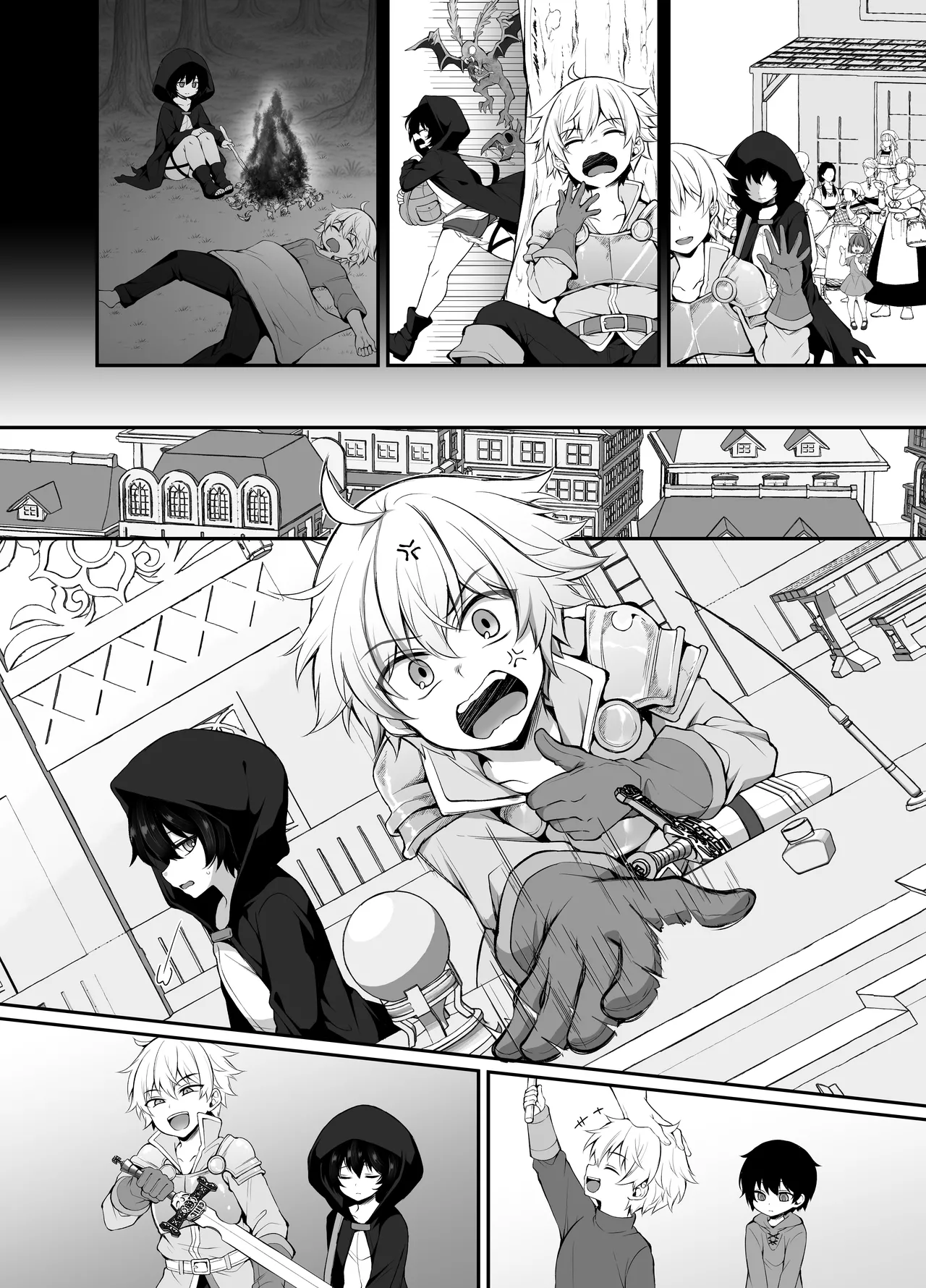 [Kimagure na Bakeneko (Jenigata)]Ubawareta Jinsei mo Otoko no Jishin mo Koigokoro mo Torimodoshite Saikyou Konyakusha-tachi to Sekai o Meguru Boukentan e[Chinese] [个人机翻] [Digital] Page 68