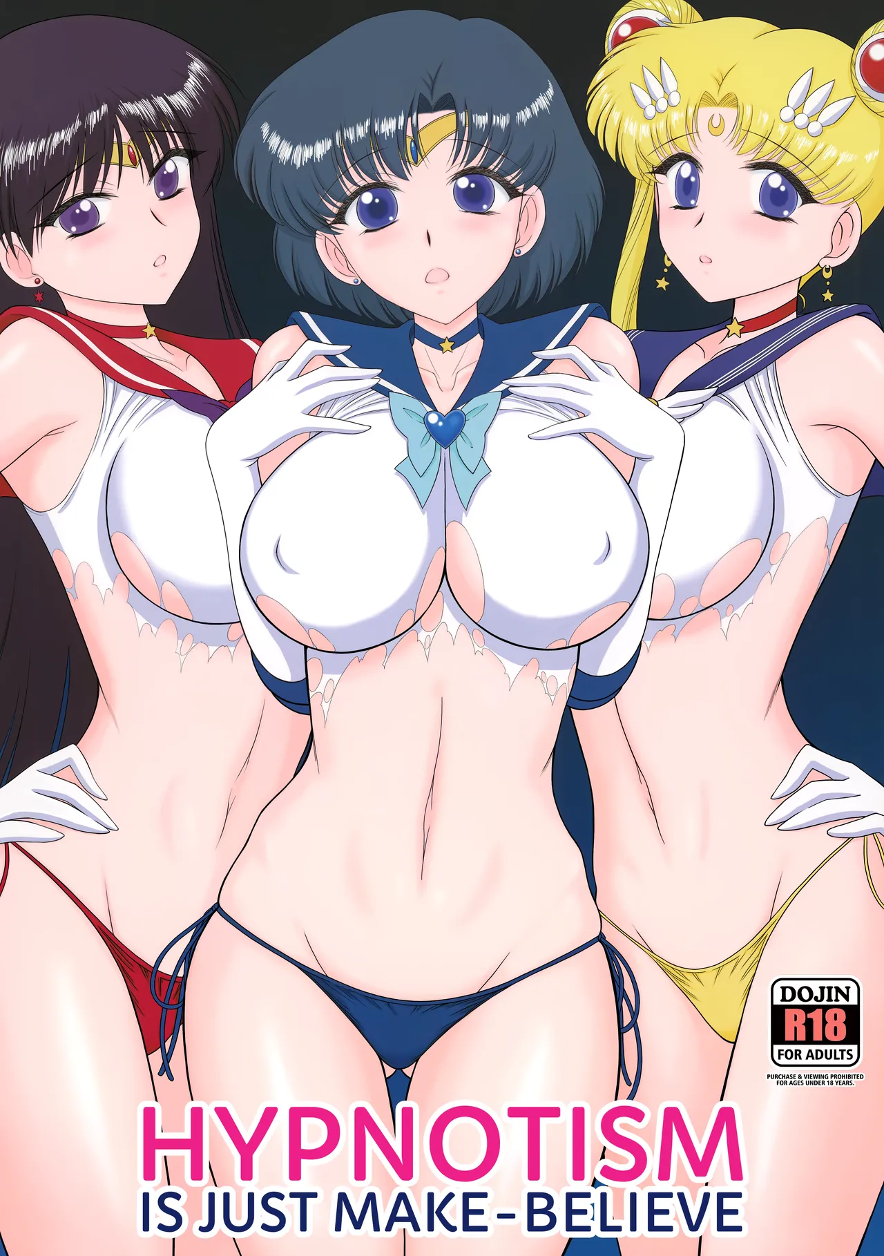 [BLACK DOG (Kuroinu Juu)]Saimin Ochi nante Mousou desu | Hypnotism Is Just Make-Believe(Bishoujo Senshi Sailor Moon) [English] {Doujins.com} [Decensored] [Digital] Page 1