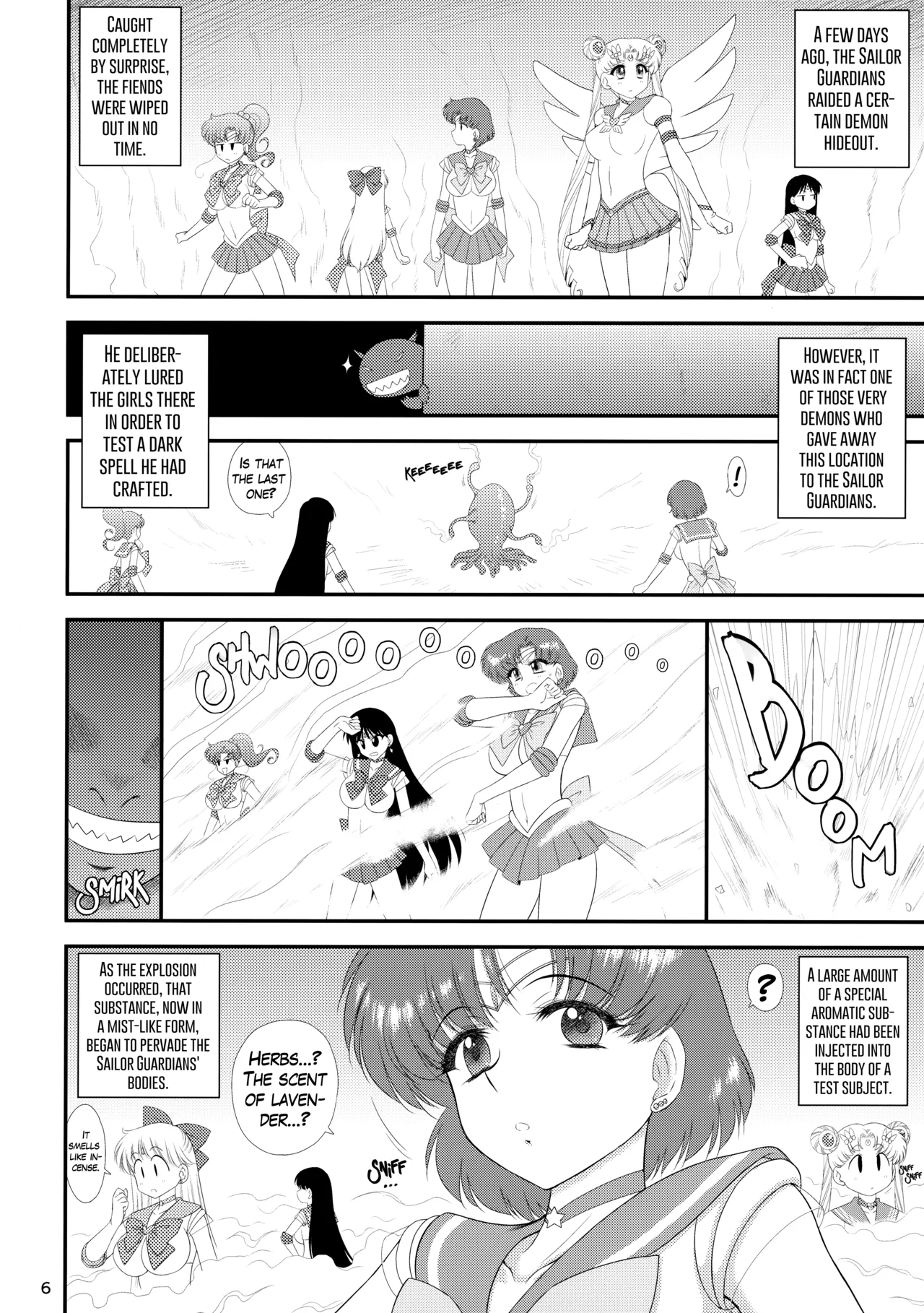 [BLACK DOG (Kuroinu Juu)]Saimin Ochi nante Mousou desu | Hypnotism Is Just Make-Believe(Bishoujo Senshi Sailor Moon) [English] {Doujins.com} [Decensored] [Digital] Page 6