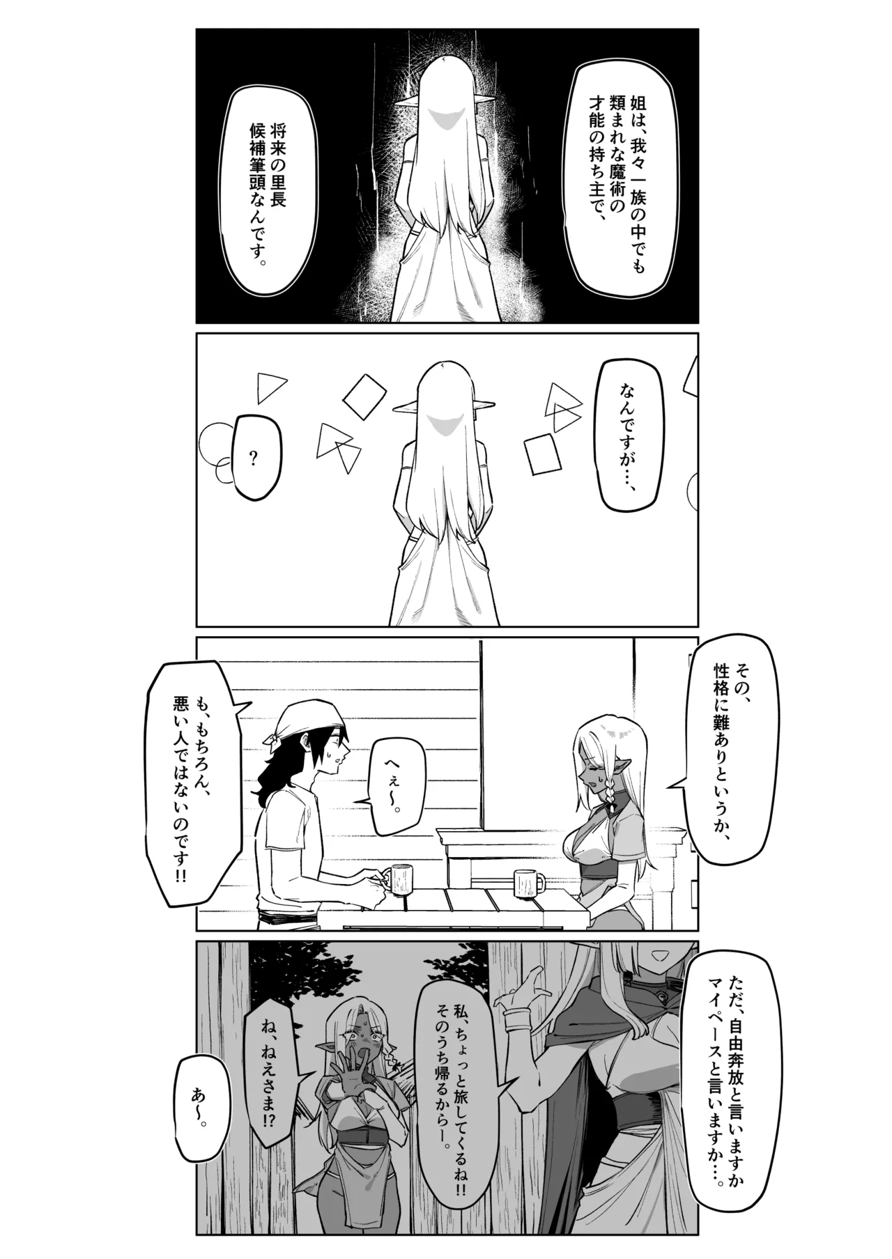 [MM]Kasshoku Elf o Tasuketara Ongaeshi Sareta Hanashi Page 26
