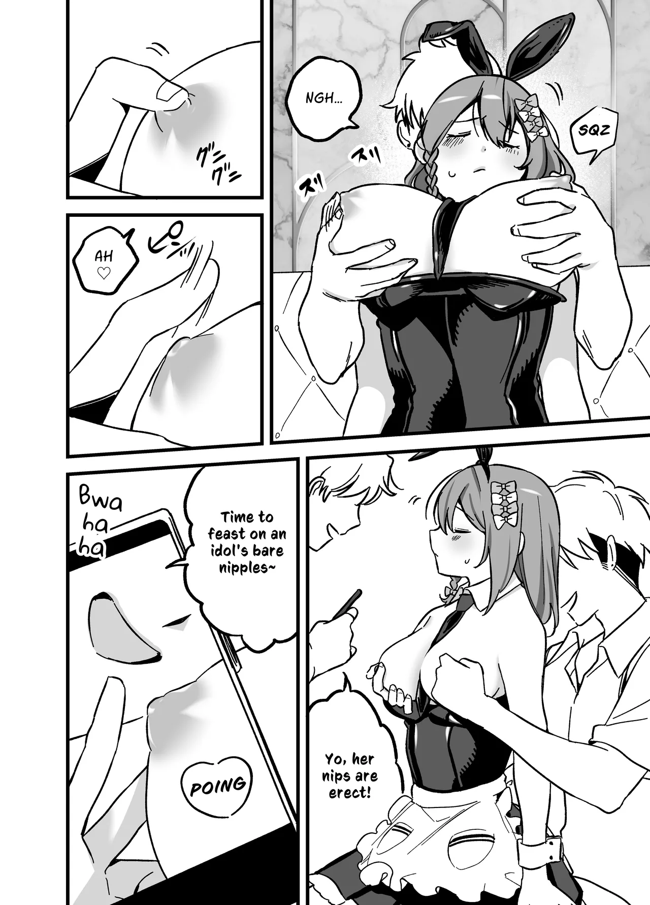 [P&I (Hachi)]Ryuushutsu Heroine ~Oshi Idol ga Yowasare Nugasare Sarasareru~ | Leaked Heroine ~My Fave Idol was Intoxicated, Undressed, and Exposed~[English] [Cunny Garden] Page 27
