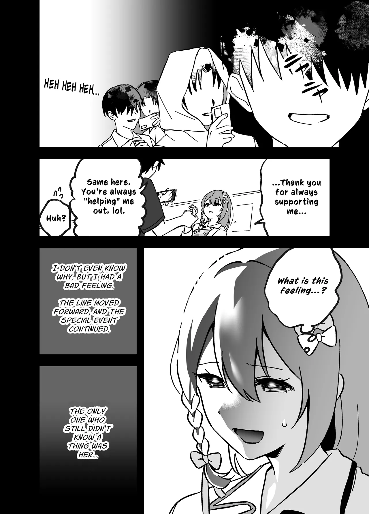 [P&I (Hachi)]Ryuushutsu Heroine ~Oshi Idol ga Yowasare Nugasare Sarasareru~ | Leaked Heroine ~My Fave Idol was Intoxicated, Undressed, and Exposed~[English] [Cunny Garden] Page 35