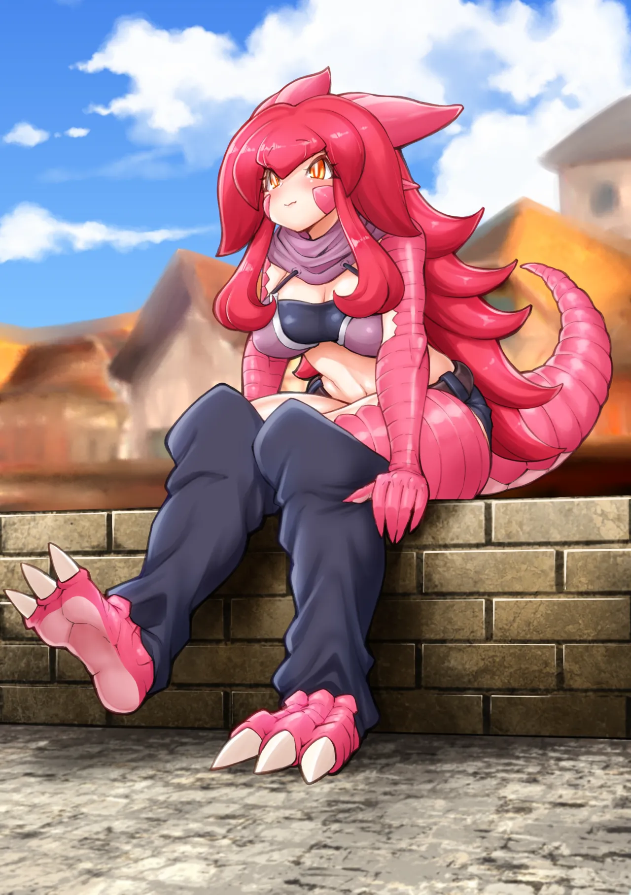 [Nembuta]Lizard Musume to Boukensha Page 1