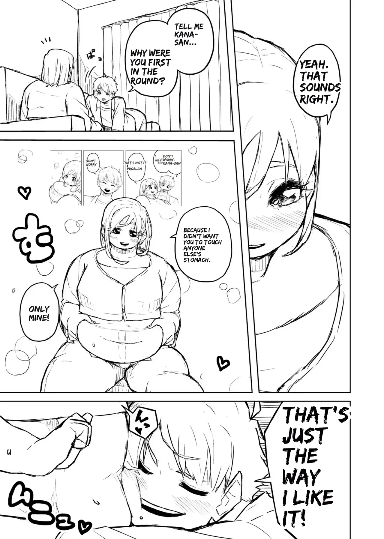 [Pocchari wa sekai o sukuu]Chubby Girlfriend[English Re-Write] Page 107