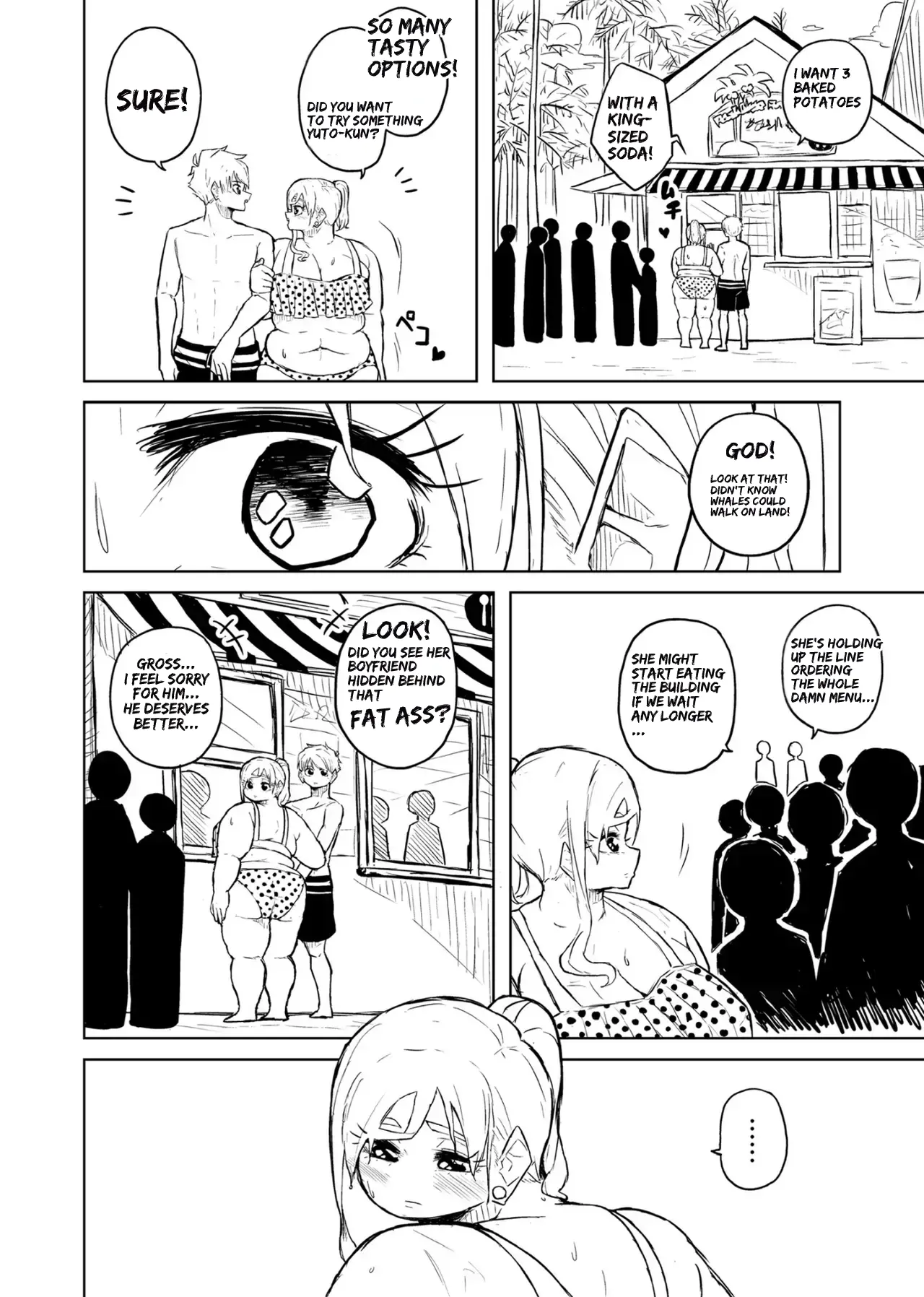 [Pocchari wa sekai o sukuu]Chubby Girlfriend[English Re-Write] Page 136
