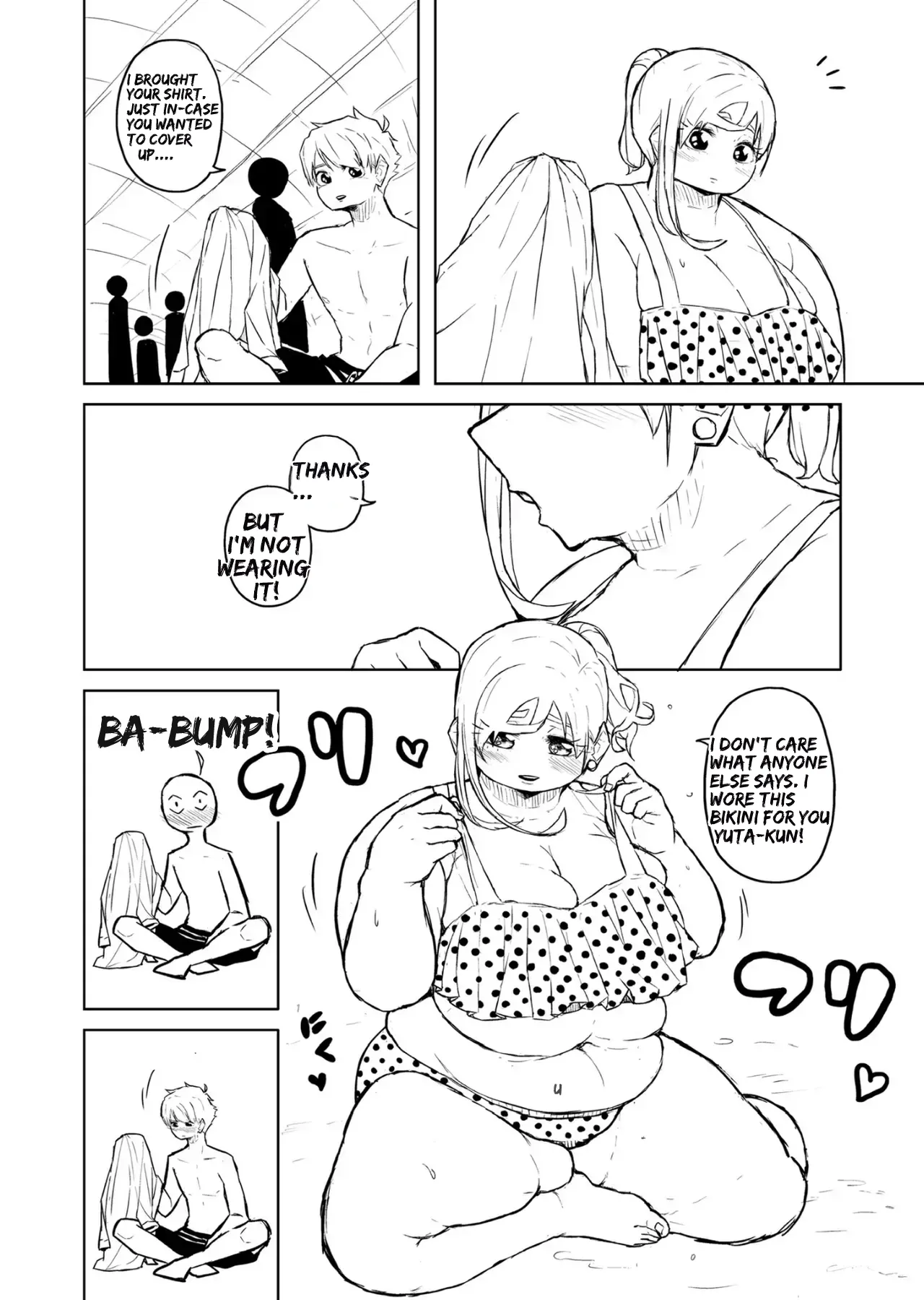 [Pocchari wa sekai o sukuu]Chubby Girlfriend[English Re-Write] Page 138