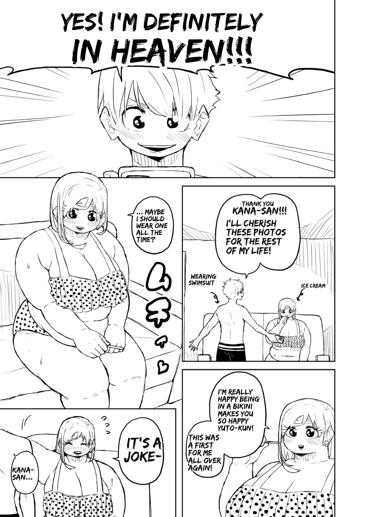 [Pocchari wa sekai o sukuu]Chubby Girlfriend[English Re-Write] Page 143