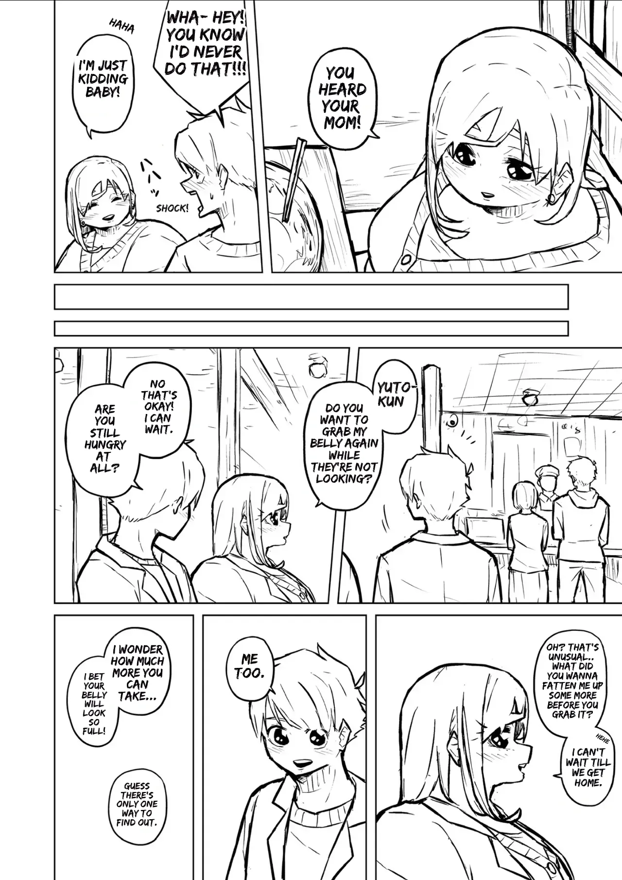 [Pocchari wa sekai o sukuu]Chubby Girlfriend[English Re-Write] Page 211