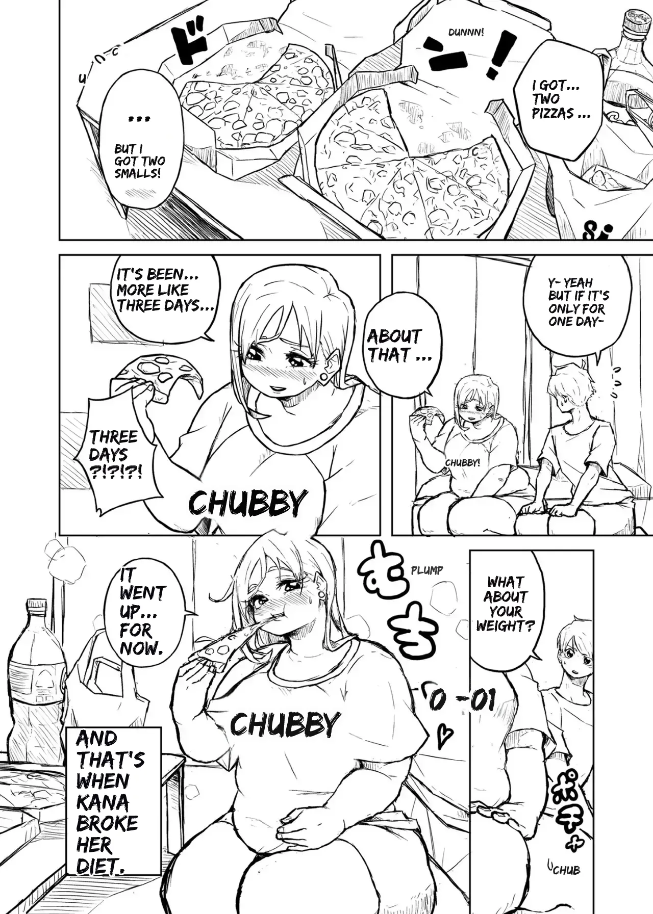 [Pocchari wa sekai o sukuu]Chubby Girlfriend[English Re-Write] Page 24